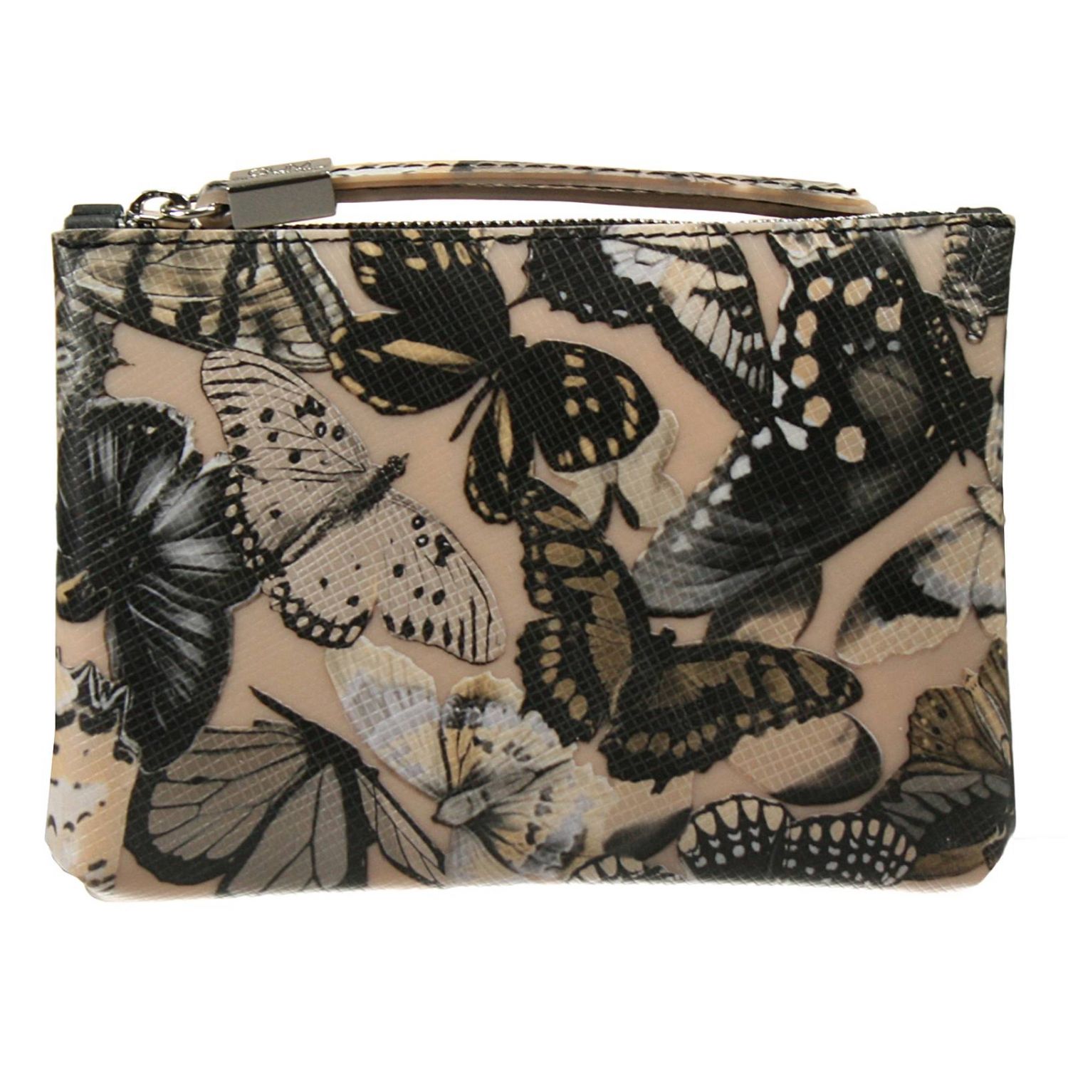 Gum pochette numbers small laminata oro borse woman penelope 47 - Stileo.it