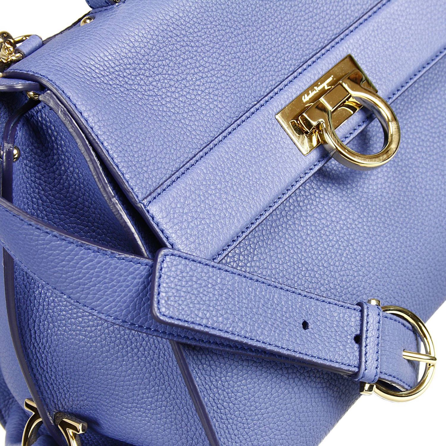 bag sofia medium 1 manico leather grained calf Shoulder Bag Salvatore