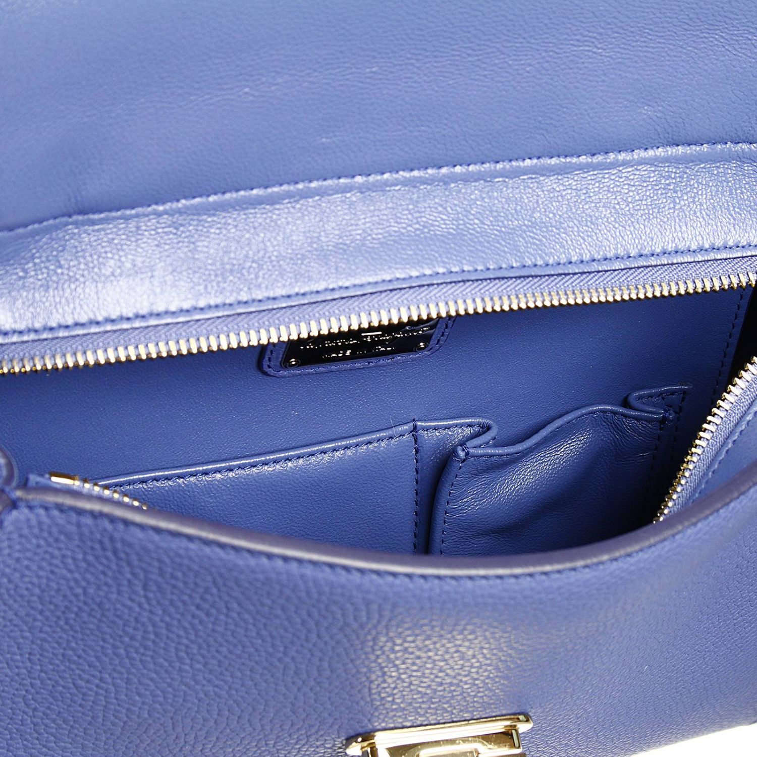 bag sofia medium 1 manico leather grained calf Shoulder Bag Salvatore