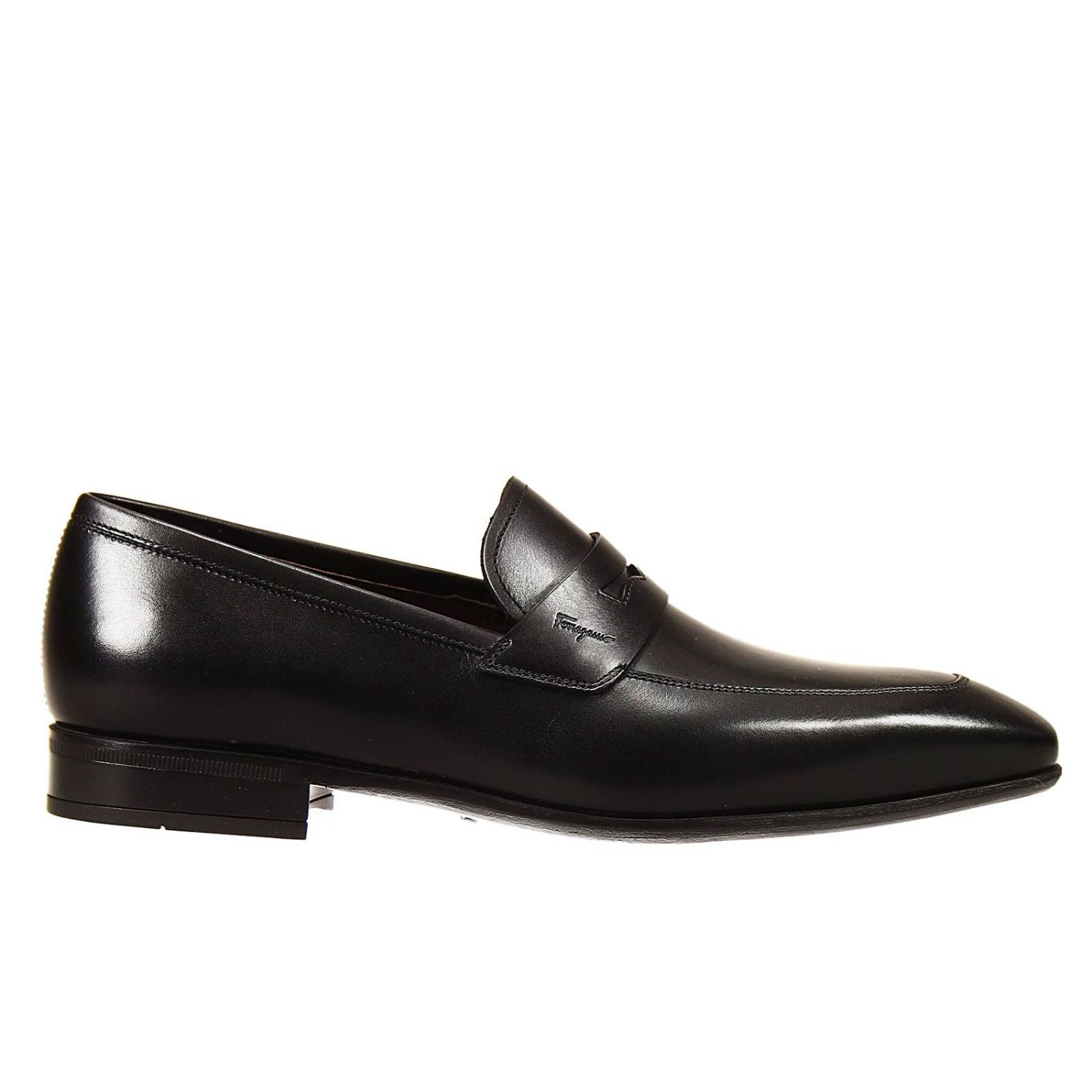 Salvatore Ferragamo Outlet: shoes nomad penny loafer leather bottom ...