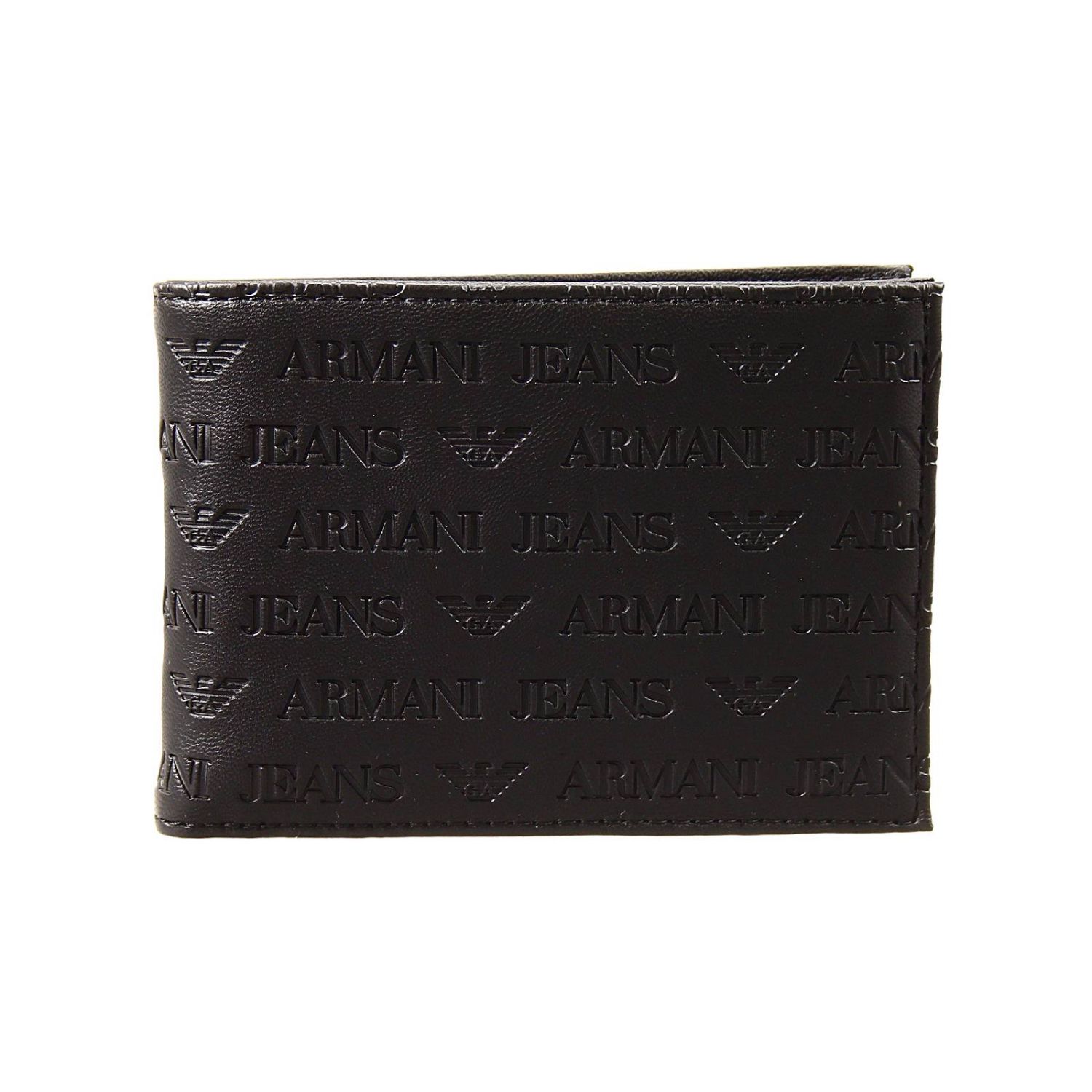Armani Jeans Outlet: wallet ecoleather logo witch credit card holder ...