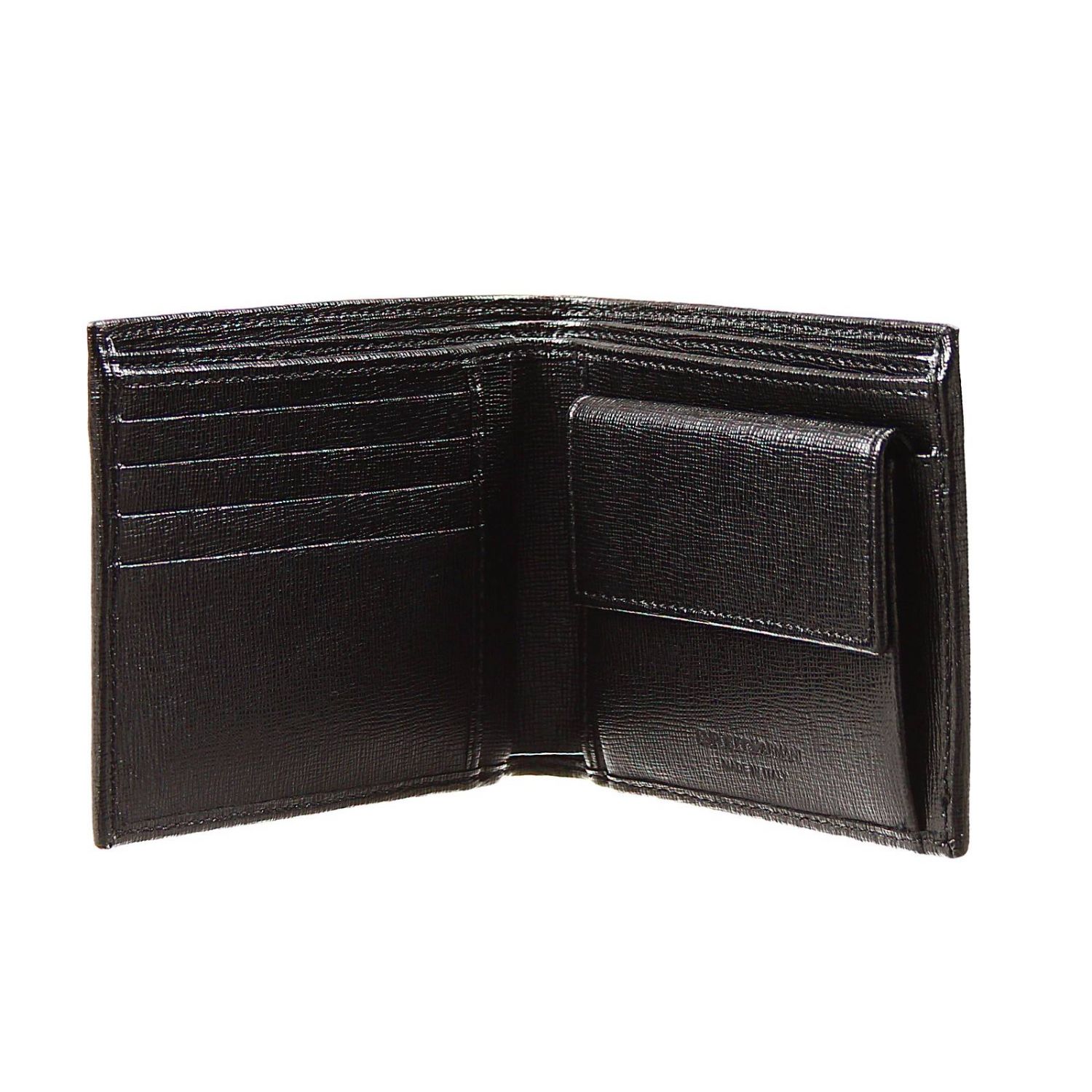 Emporio Armani Outlet: wallet leather credit card holder | Wallet ...