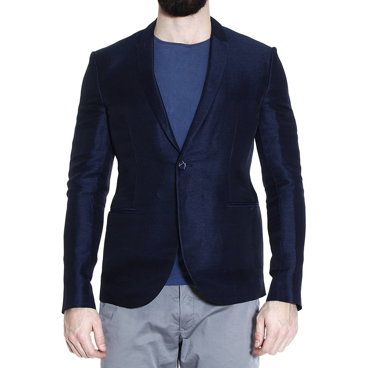 armani linen jacket