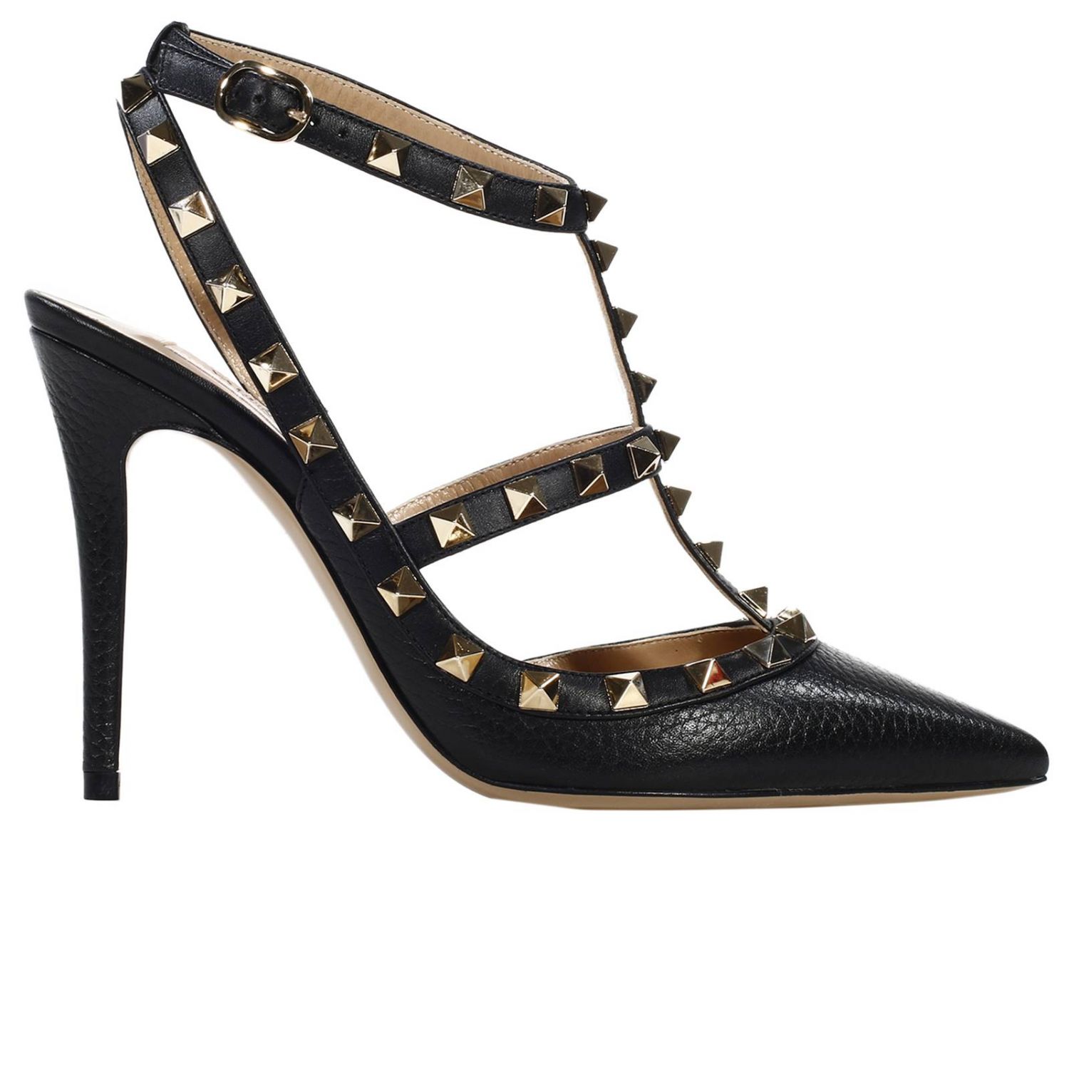 shoes heel 10 rockstud leather | High Heel Shoes Valentino Garavani ...