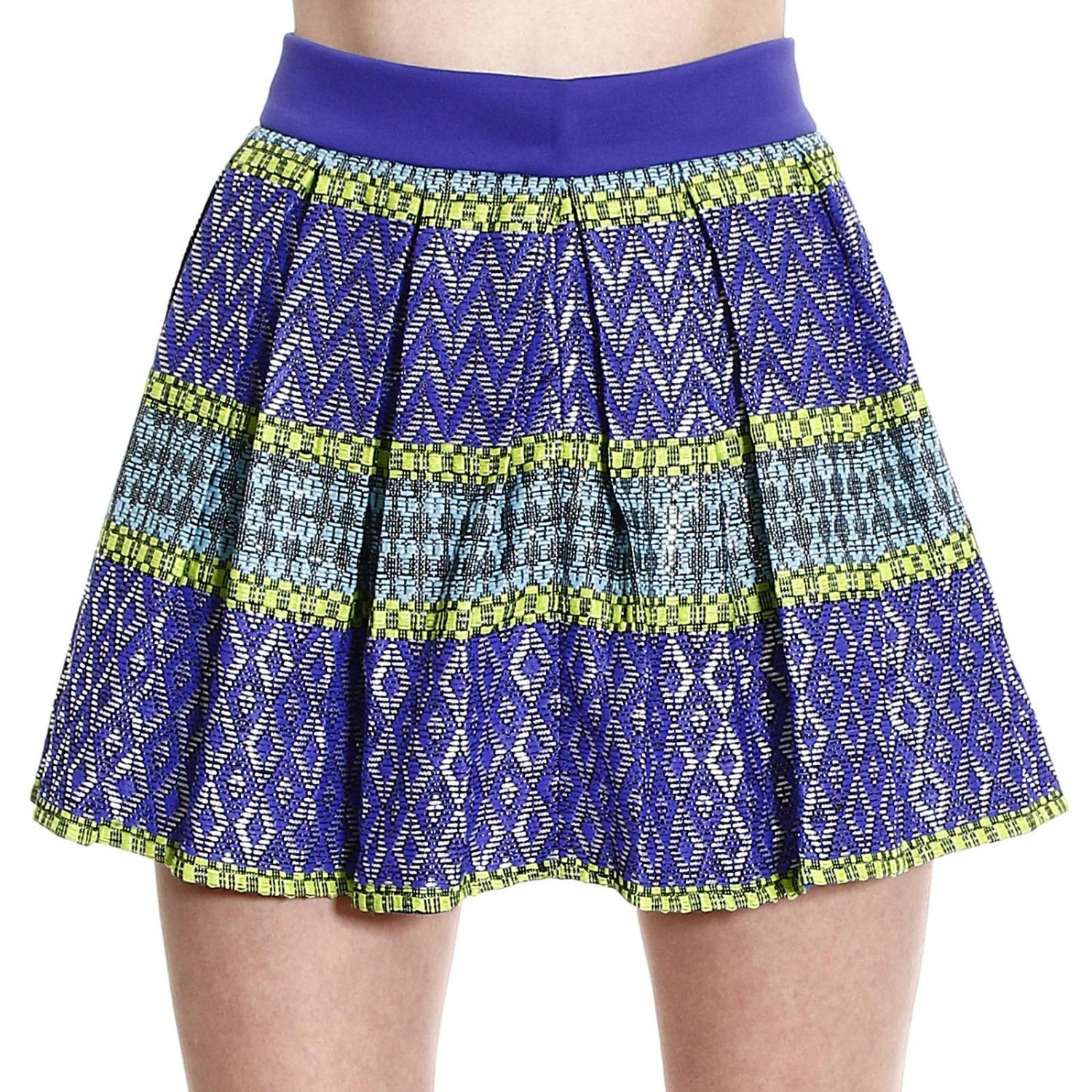 Hanita Outlet cloth wheel skirt Green Skirt Hanita hg326 1083