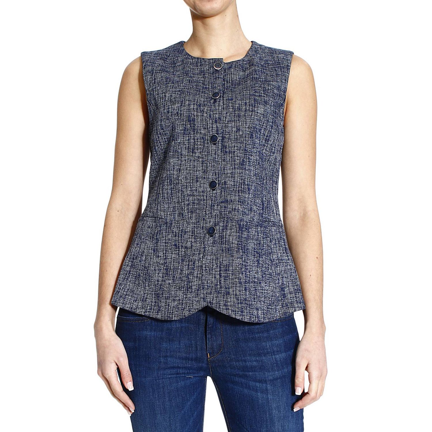 armani womens gilet