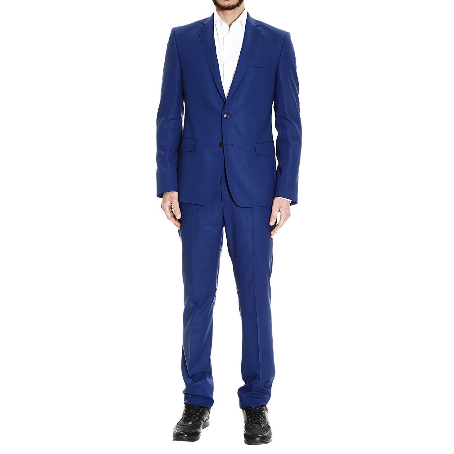 Versace Collection Outlet: - Azul Oscuro | Traje Versace Collection v10028  vt00407 GIGLIO.COM