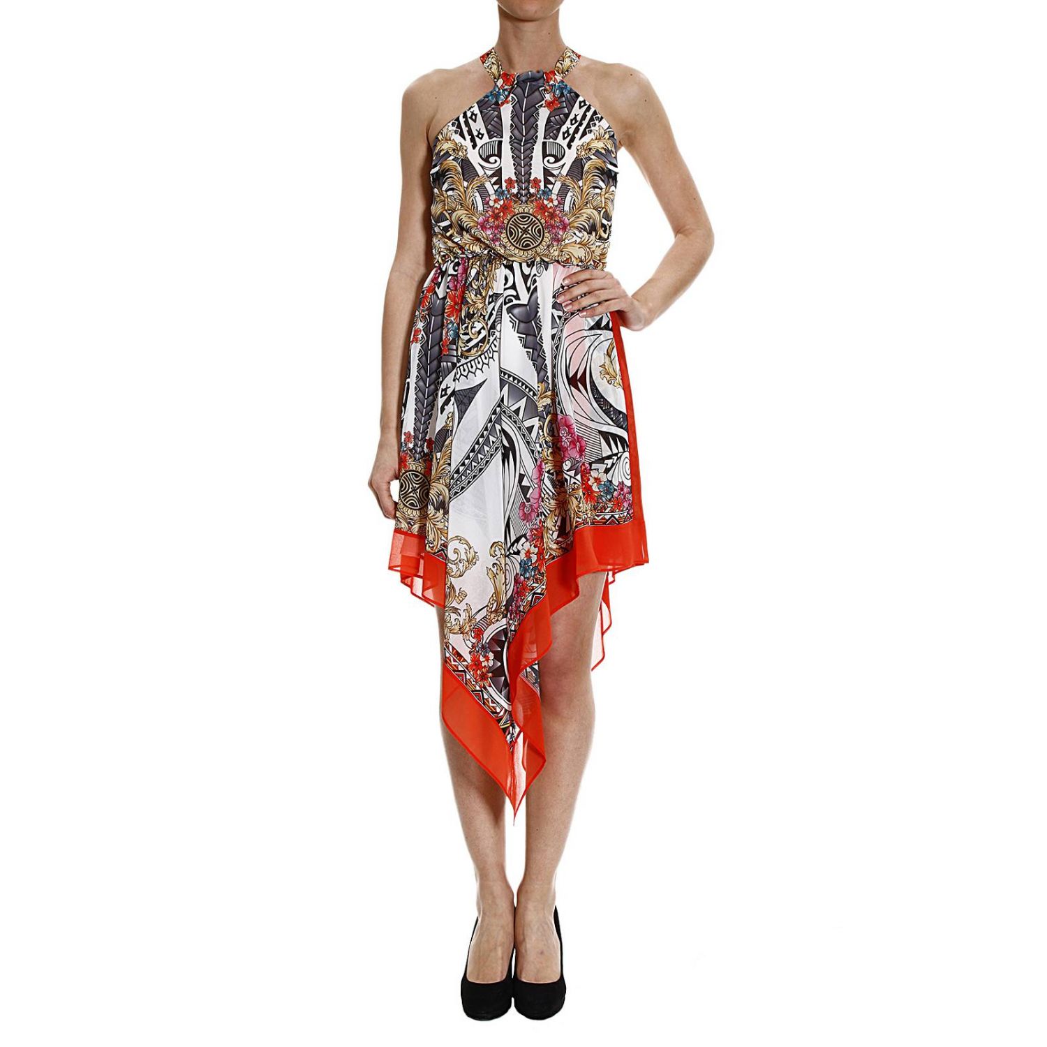 versace robe multicolor