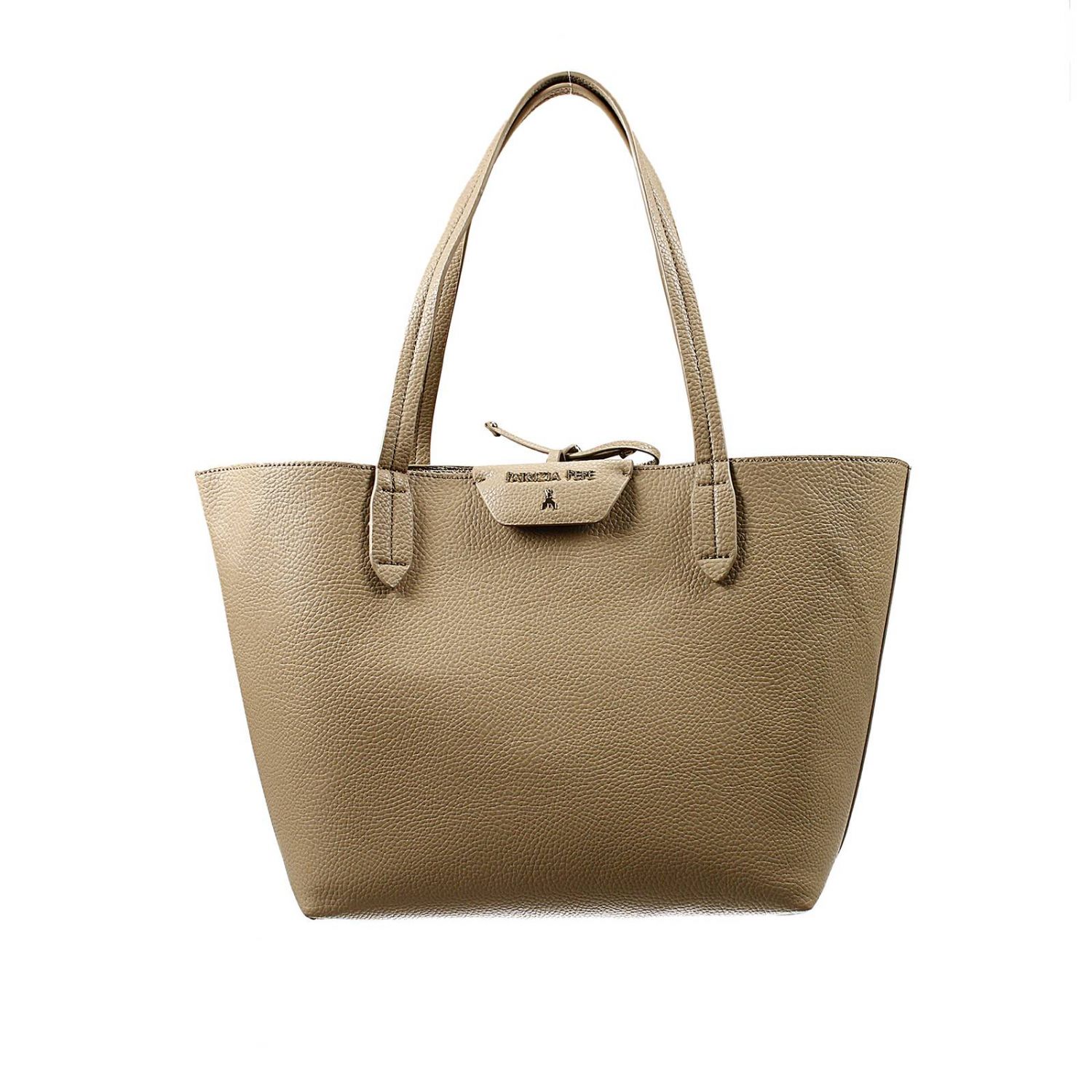 Patrizia Pepe Outlet: bag shopping medium ecoleather reversible bicolor ...