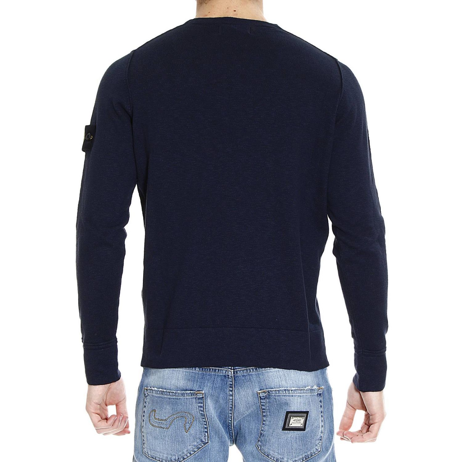 knitted stone island jumper