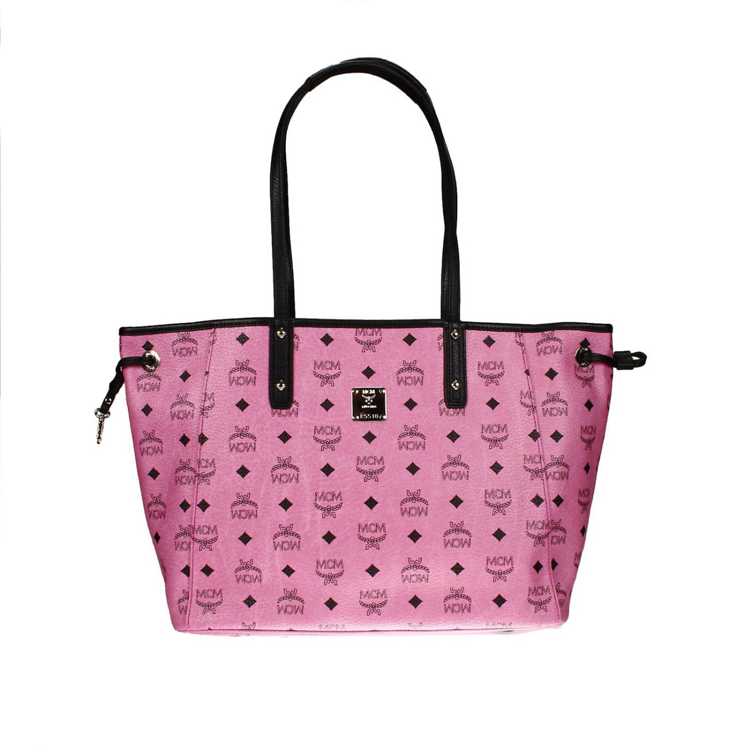 hot pink mcm tote