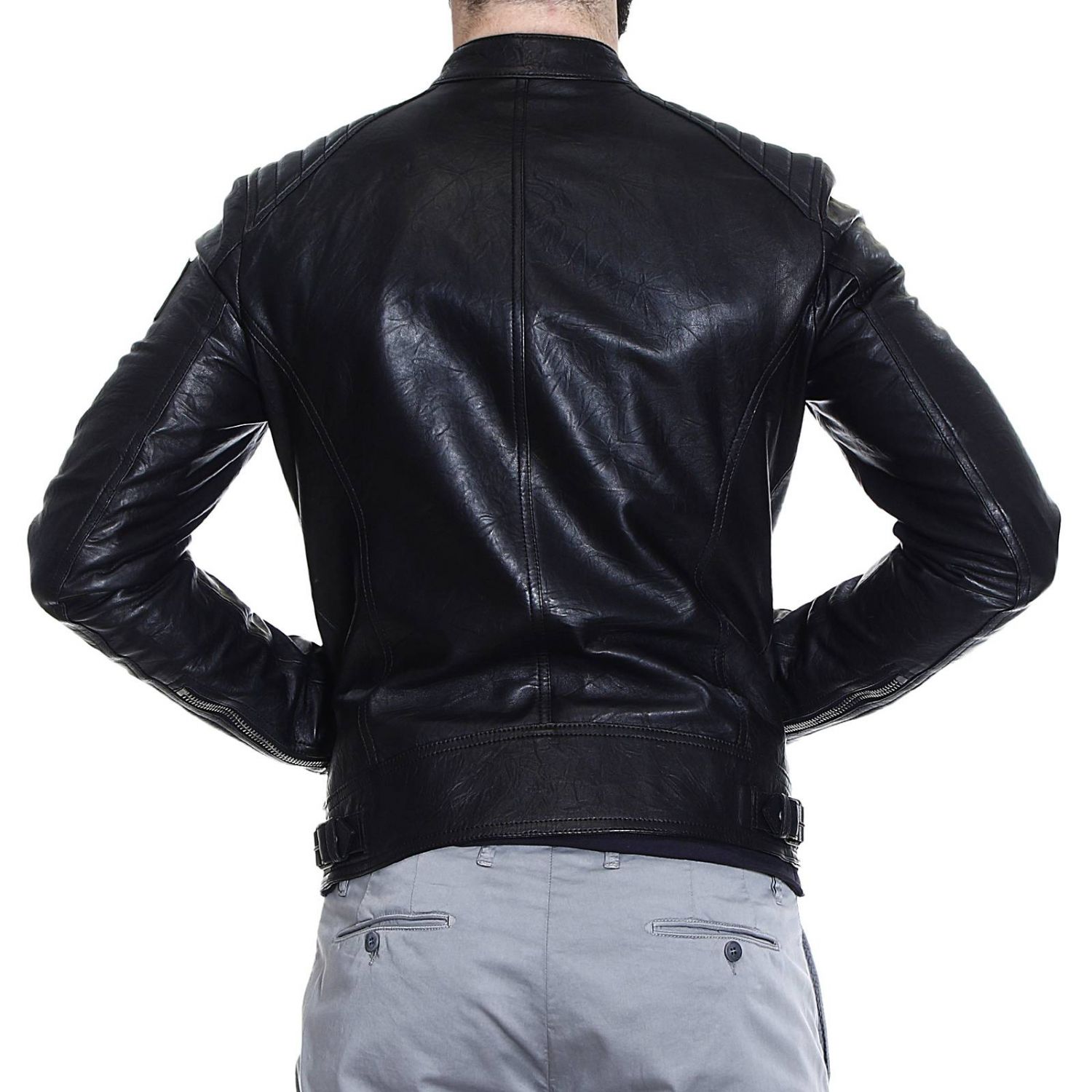 Belstaff Outlet: jacket k racer motor leather | Jacket Belstaff Men ...