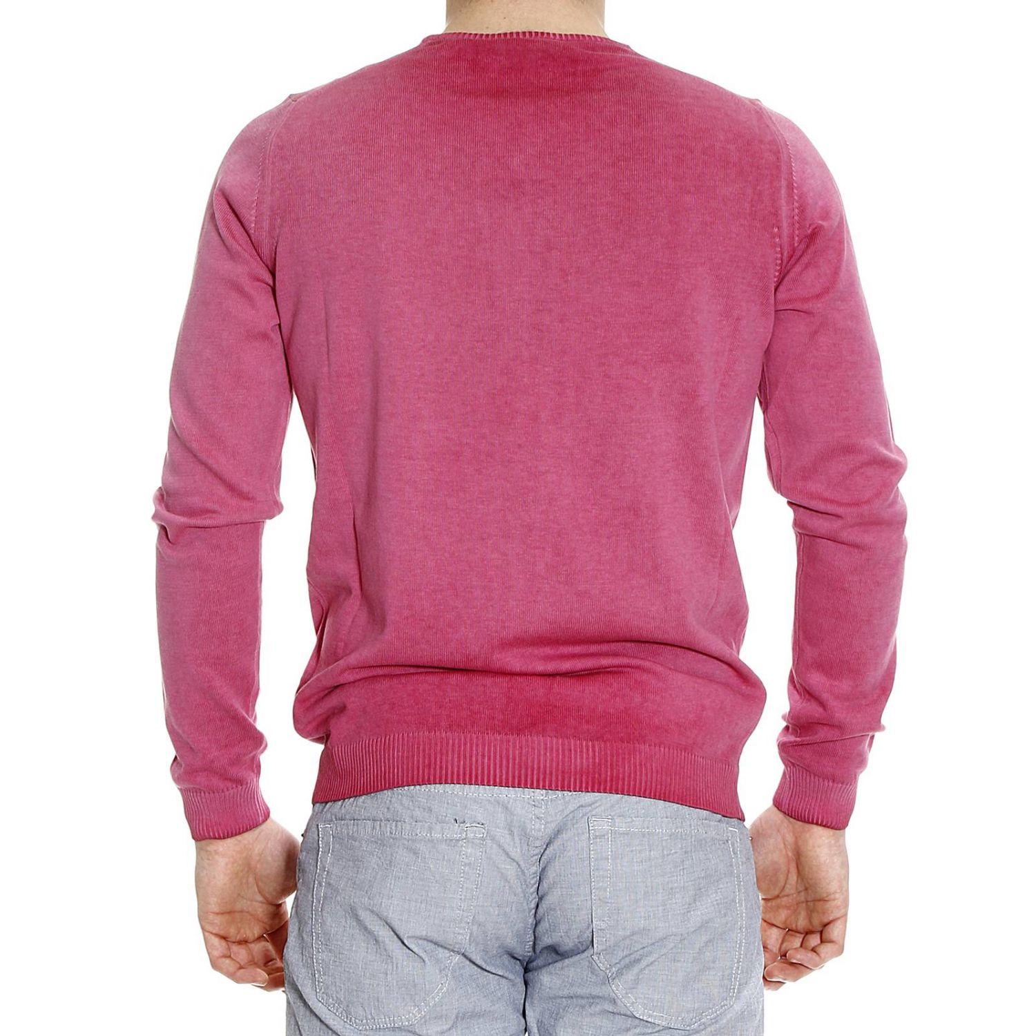 Fred Perry Outlet: GIROCOLLO TAGLIO FELPA DEGRADÉ - Rosso | Maglia Fred  Perry 3040 2165 GIGLIO.COM