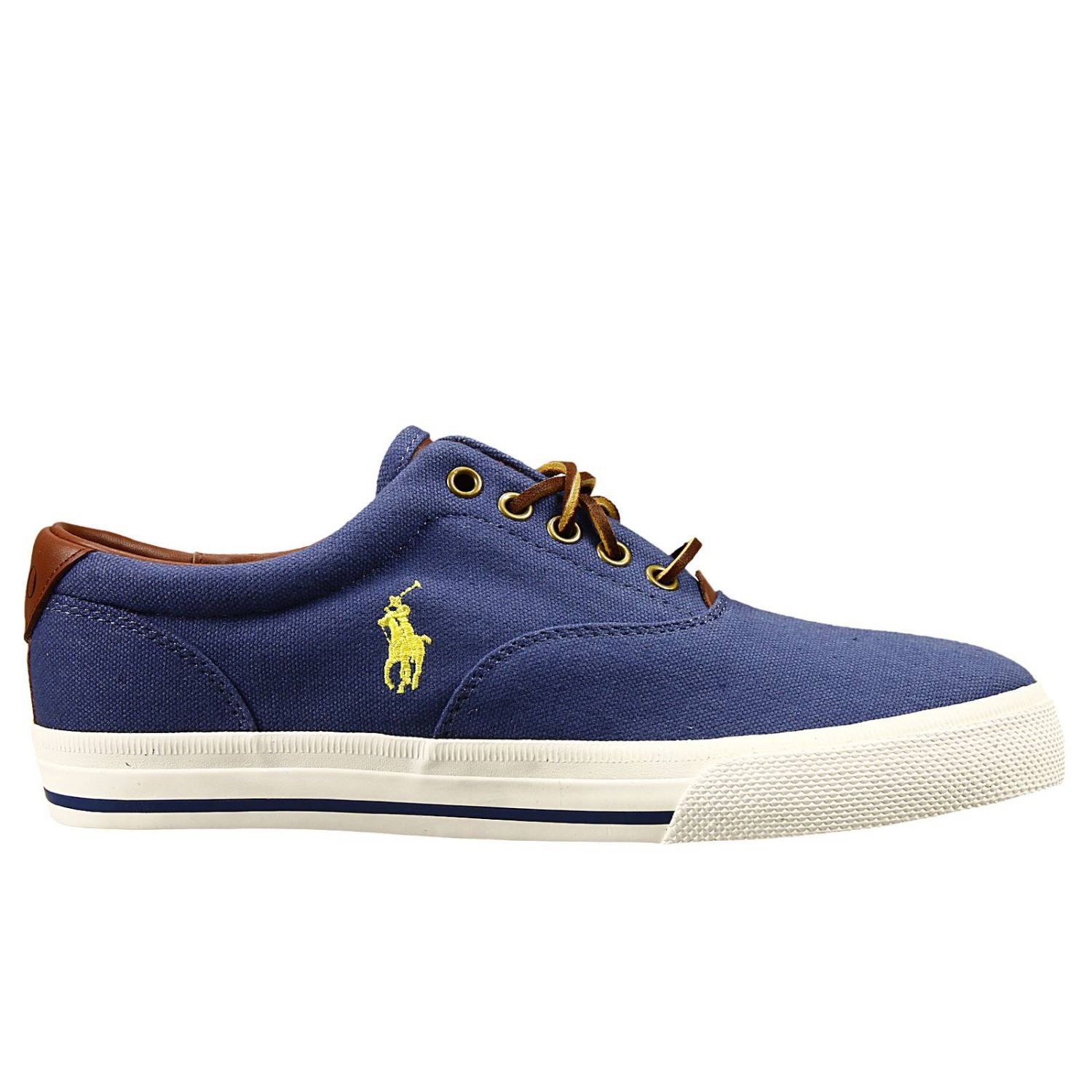 Polo Ralph Lauren Outlet: shoes vaughn-ne sneakers canvas | Trainers ...