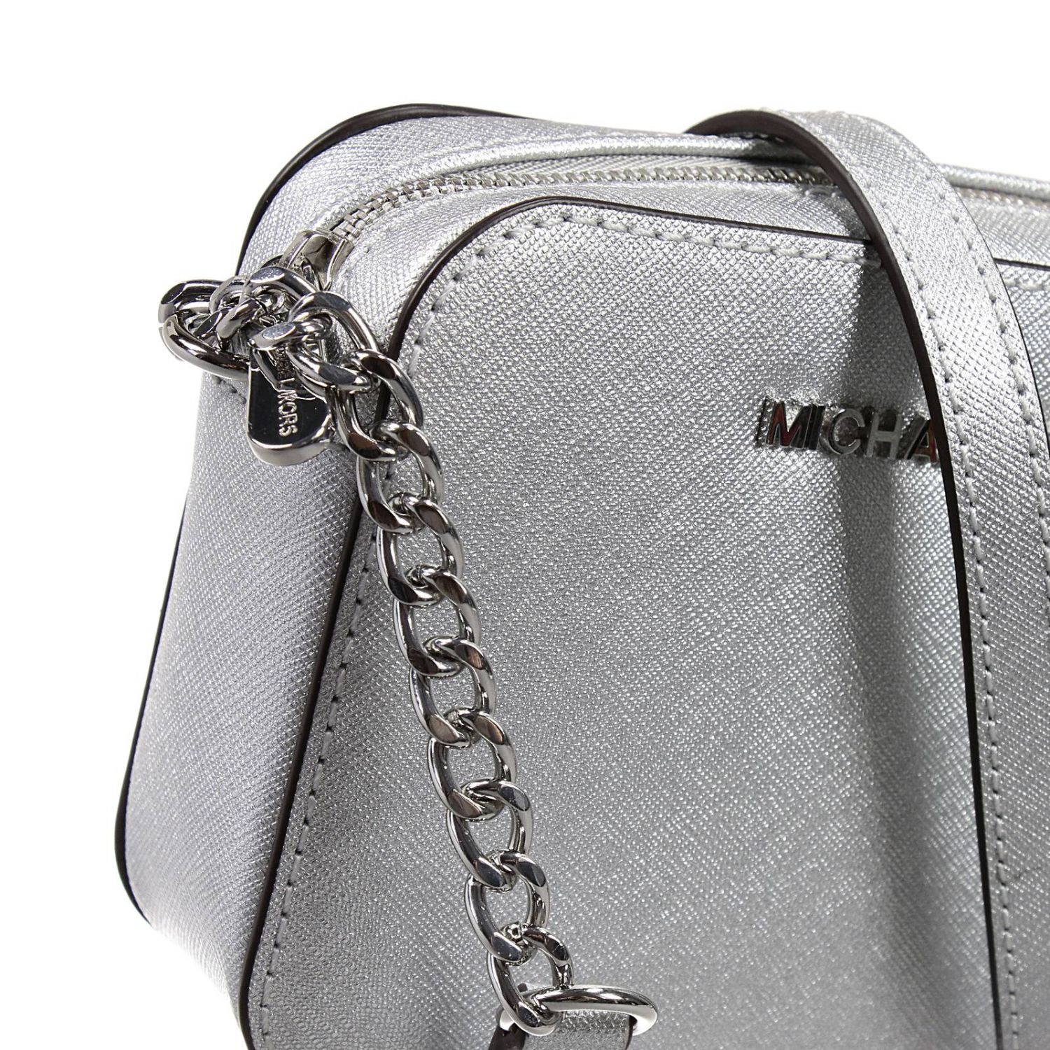 Michael Michael Kors Outlet: Bolso mini Mujer | Mini Bolso Michael Michael  Kors Mujer Plata | Mini Bolso Michael Michael Kors 32f4gtvc1m GIGLIO.COM