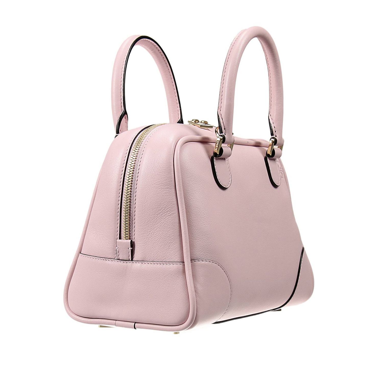 AMAZONA SMALL LEATHER Shoulder Bag Loewe Women Pink Shoulder Bag