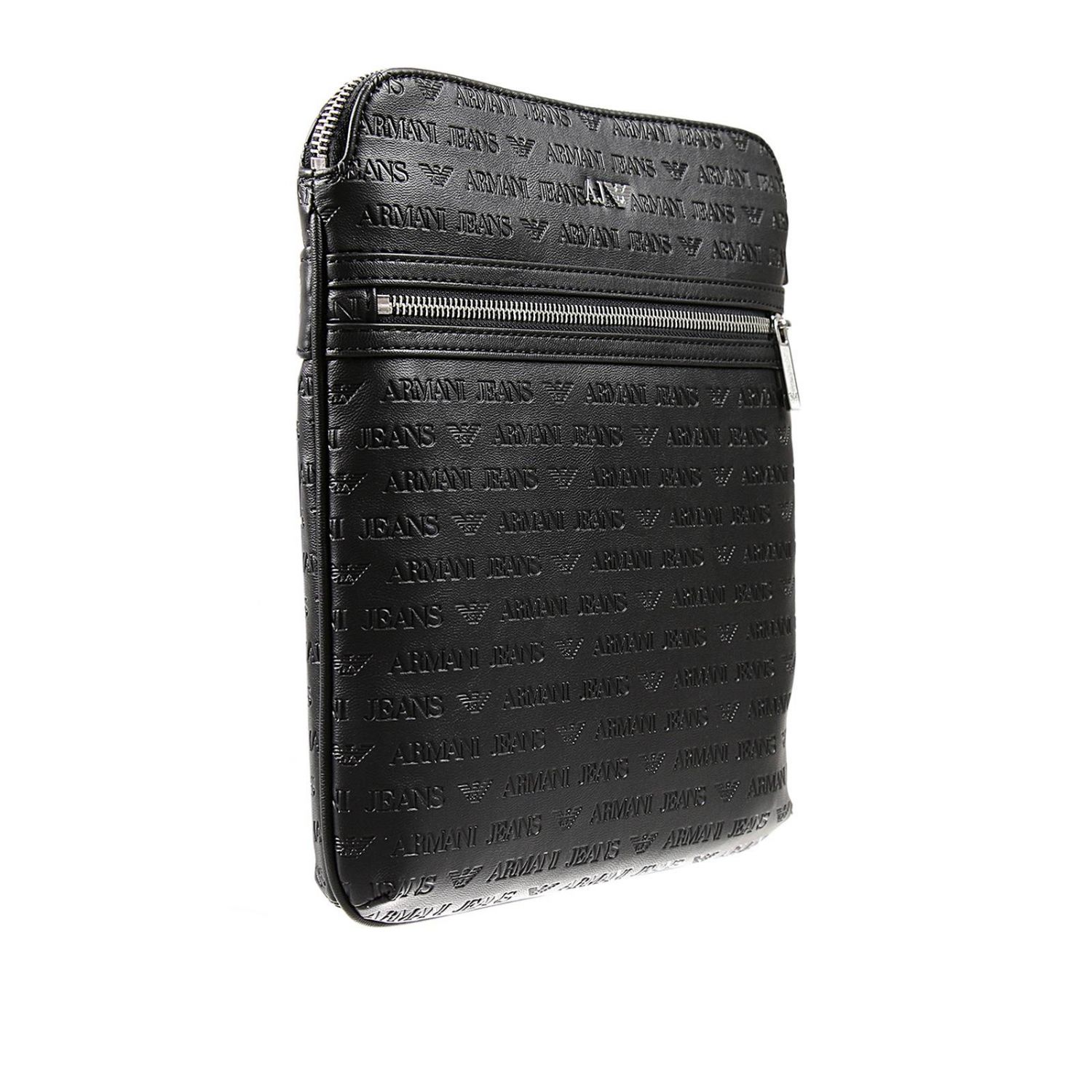 armani jeans pouch black