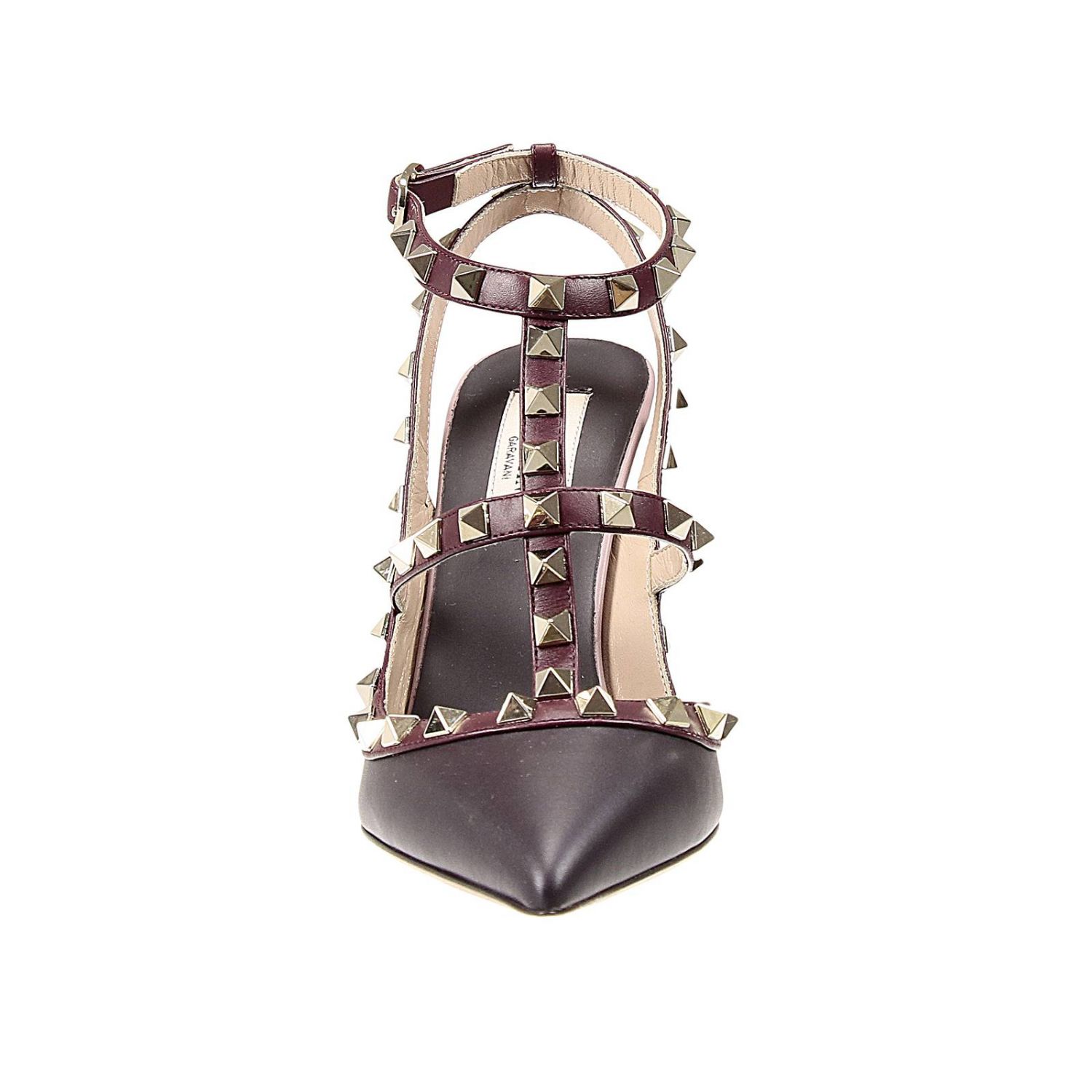 valentino burgundy shoes