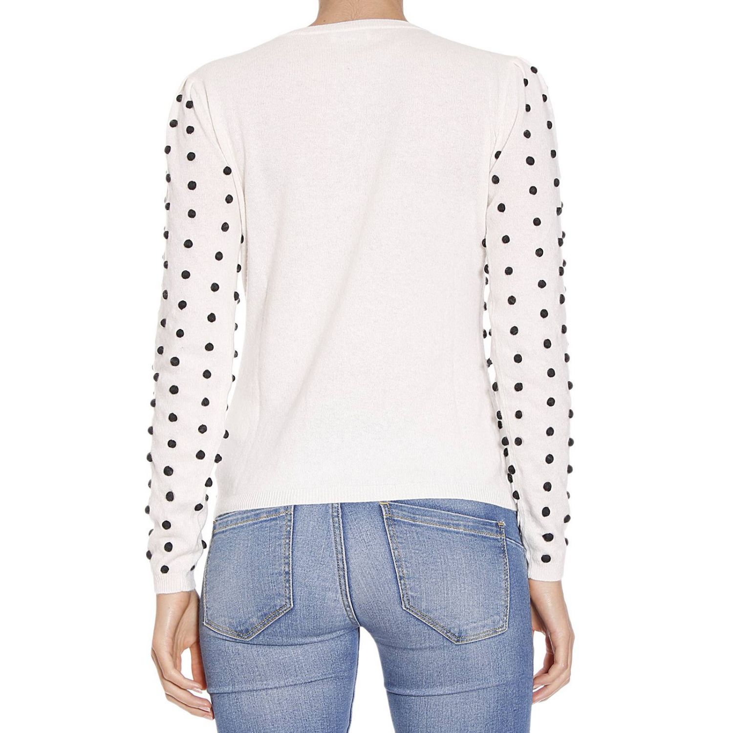Red Valentino Outlet: | Sweater Red Valentino Women White | Sweater Red ...