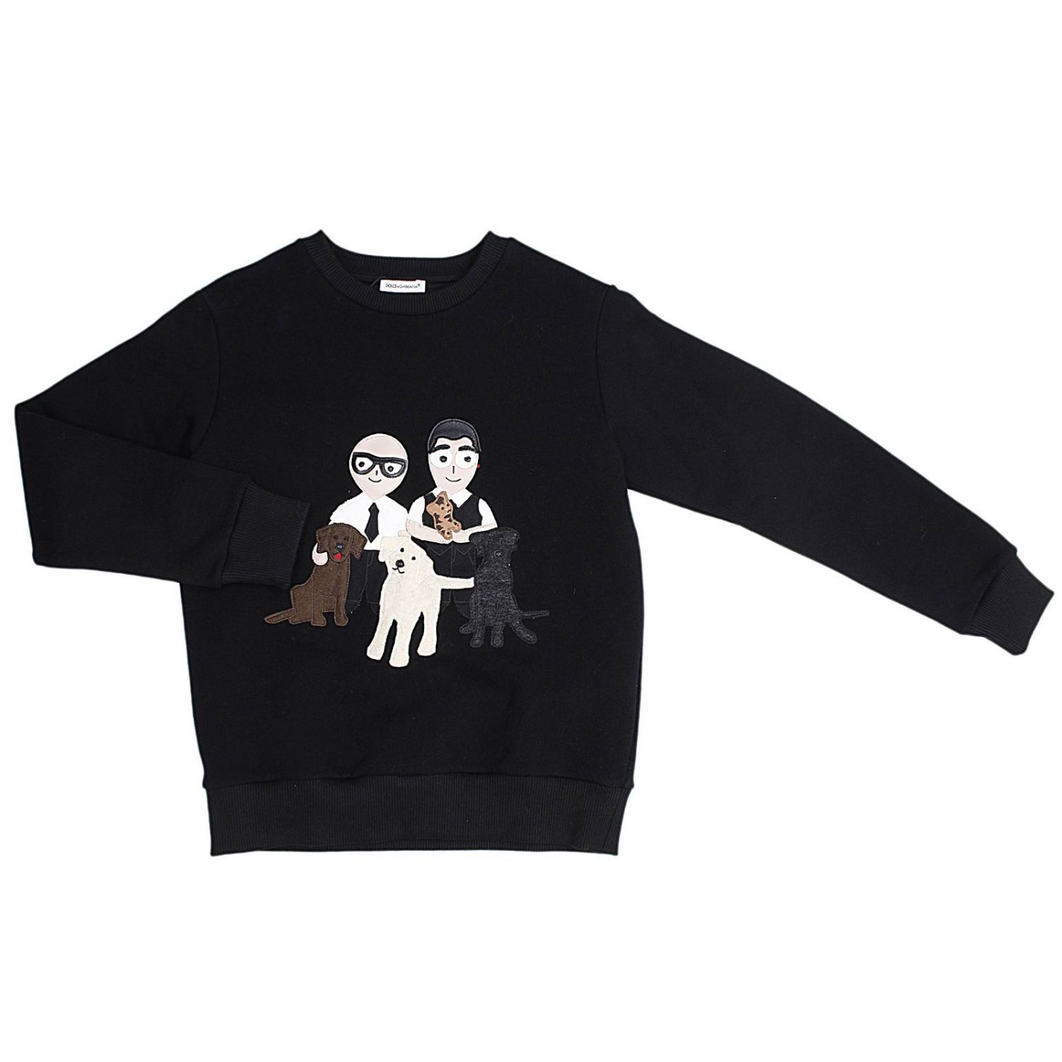 Dolce & Gabbana Outlet: | Sweater Dolce & Gabbana Kids Black | Sweater