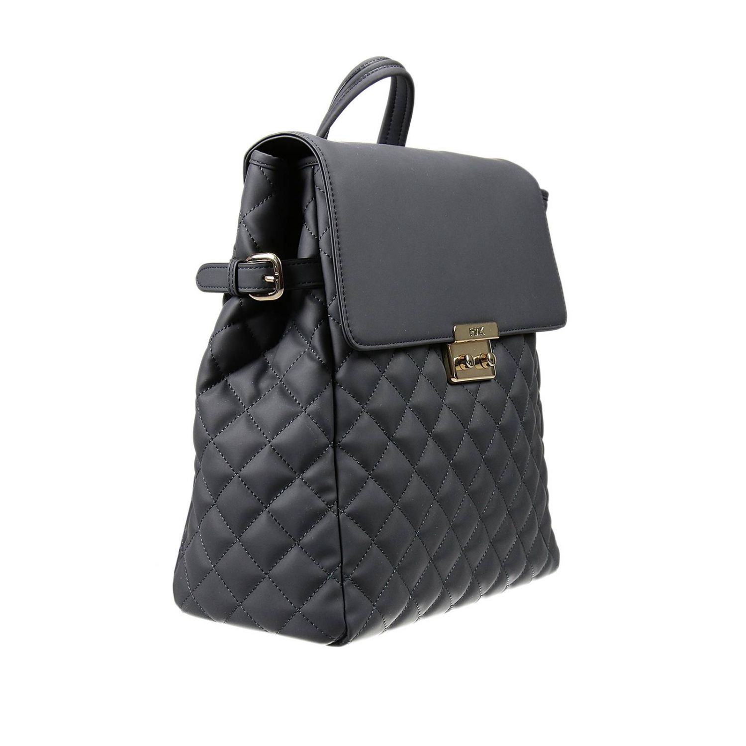 Pomikaki Outlet: FRANCESCA ZAINO GOMMATO TRAPUNTATO - Nero | Zaino Pomikaki  fr03 i15 GIGLIO.COM