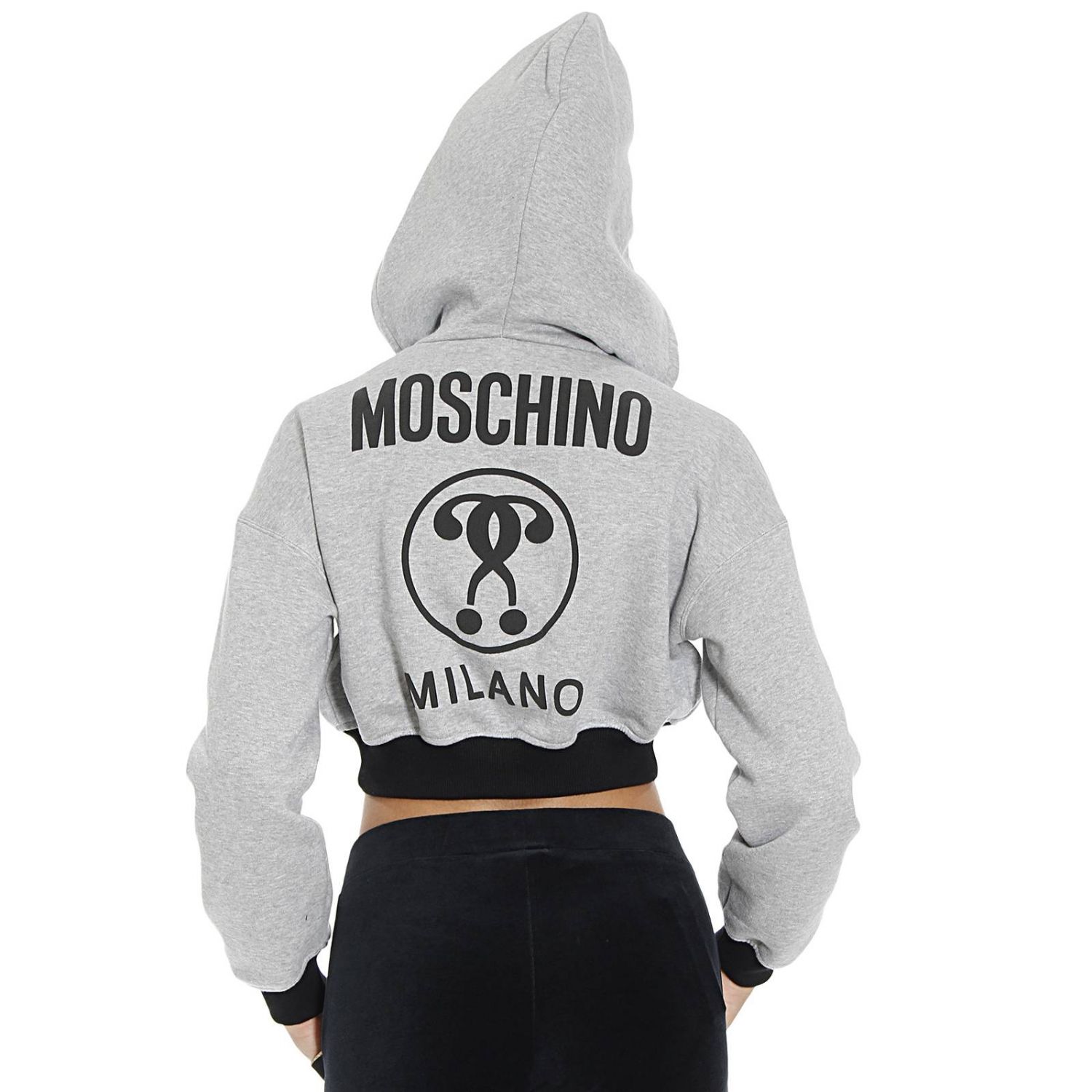 moschino sweatshirt women's sale