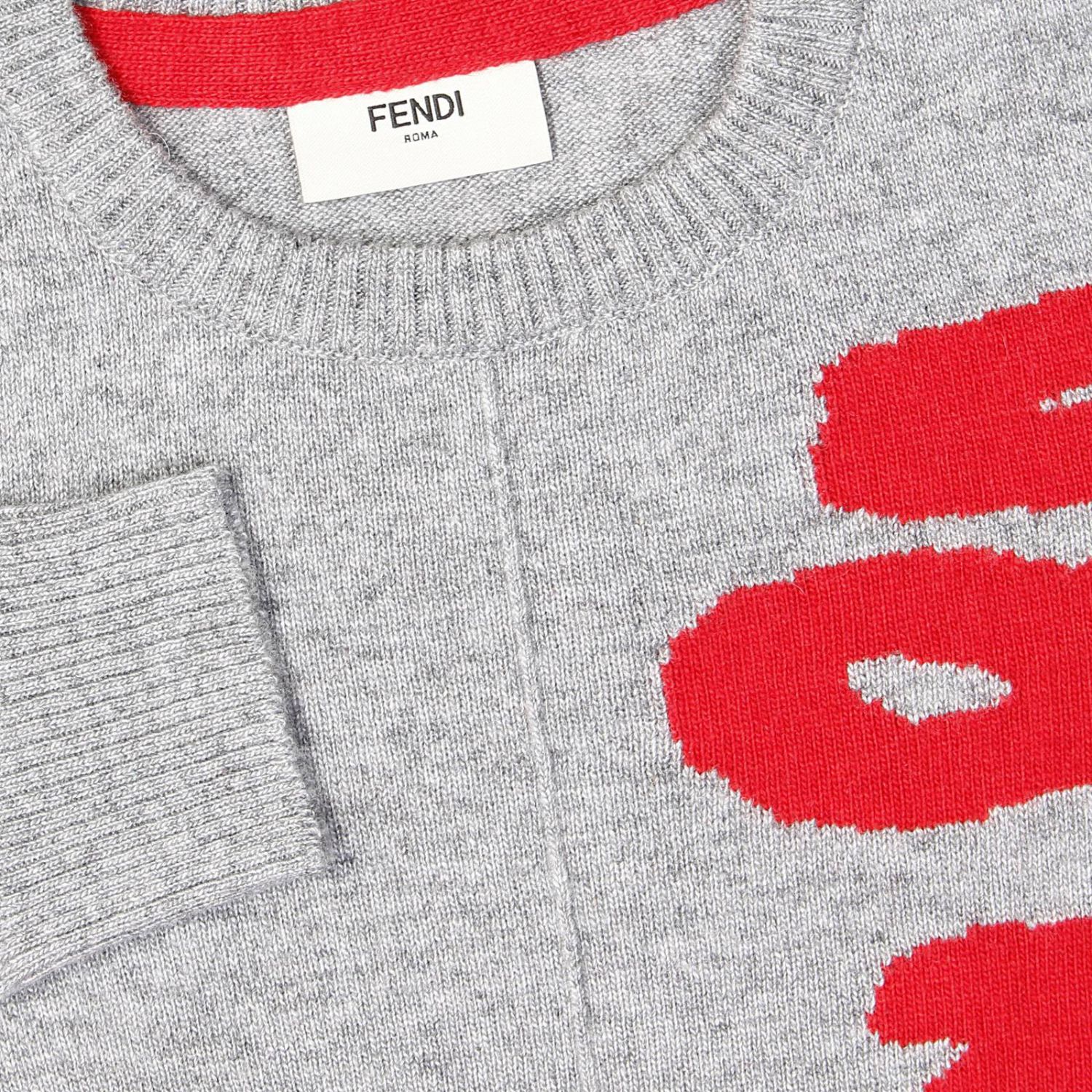 fendi jumper grey