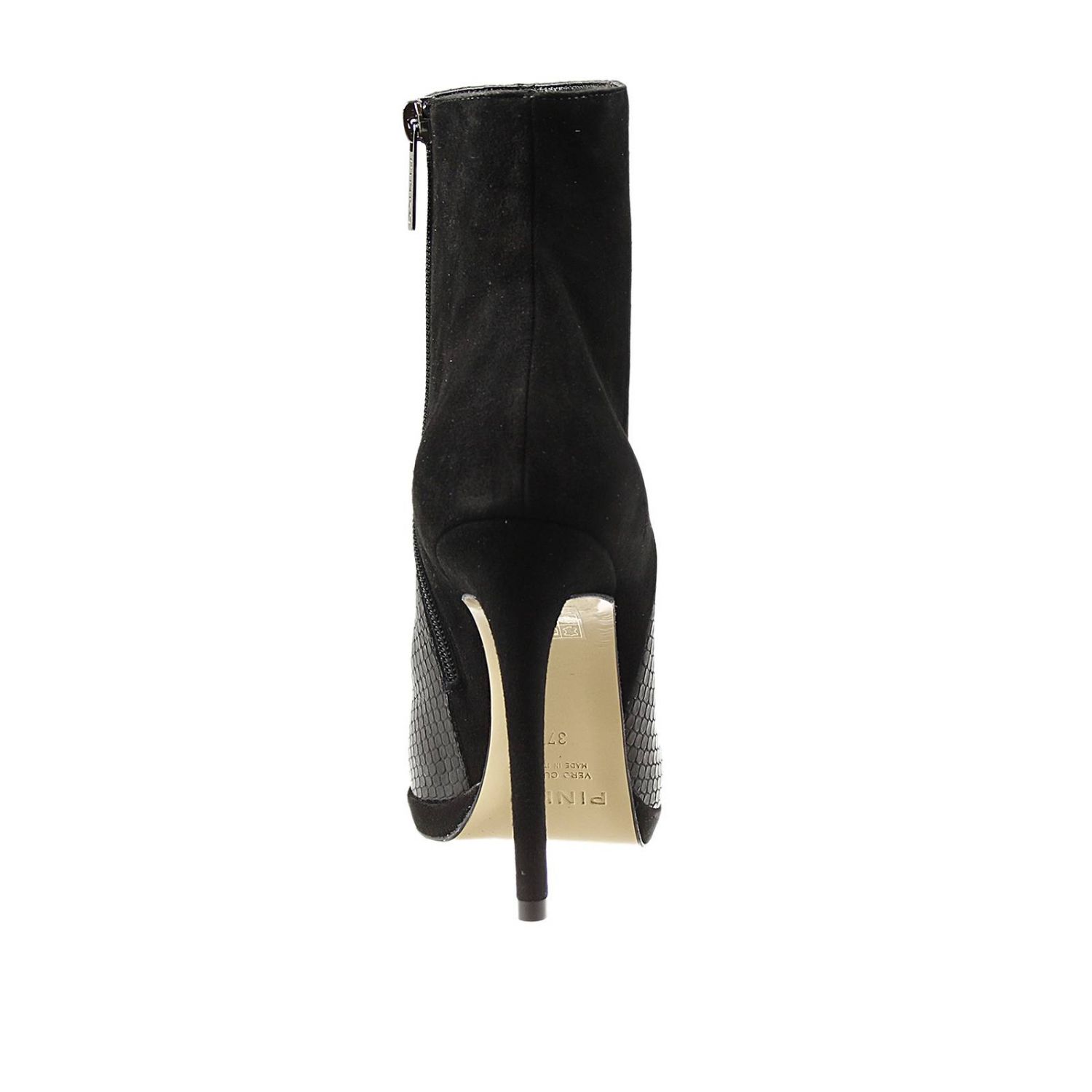 Pinko Outlet: HENDERSON TRONCHETTO TACCO 10 CAMOSCIO PUNTA ROTONDA - Nero |  Scarpe Con Tacco Pinko 1p20jey1v7 henderson GIGLIO.COM