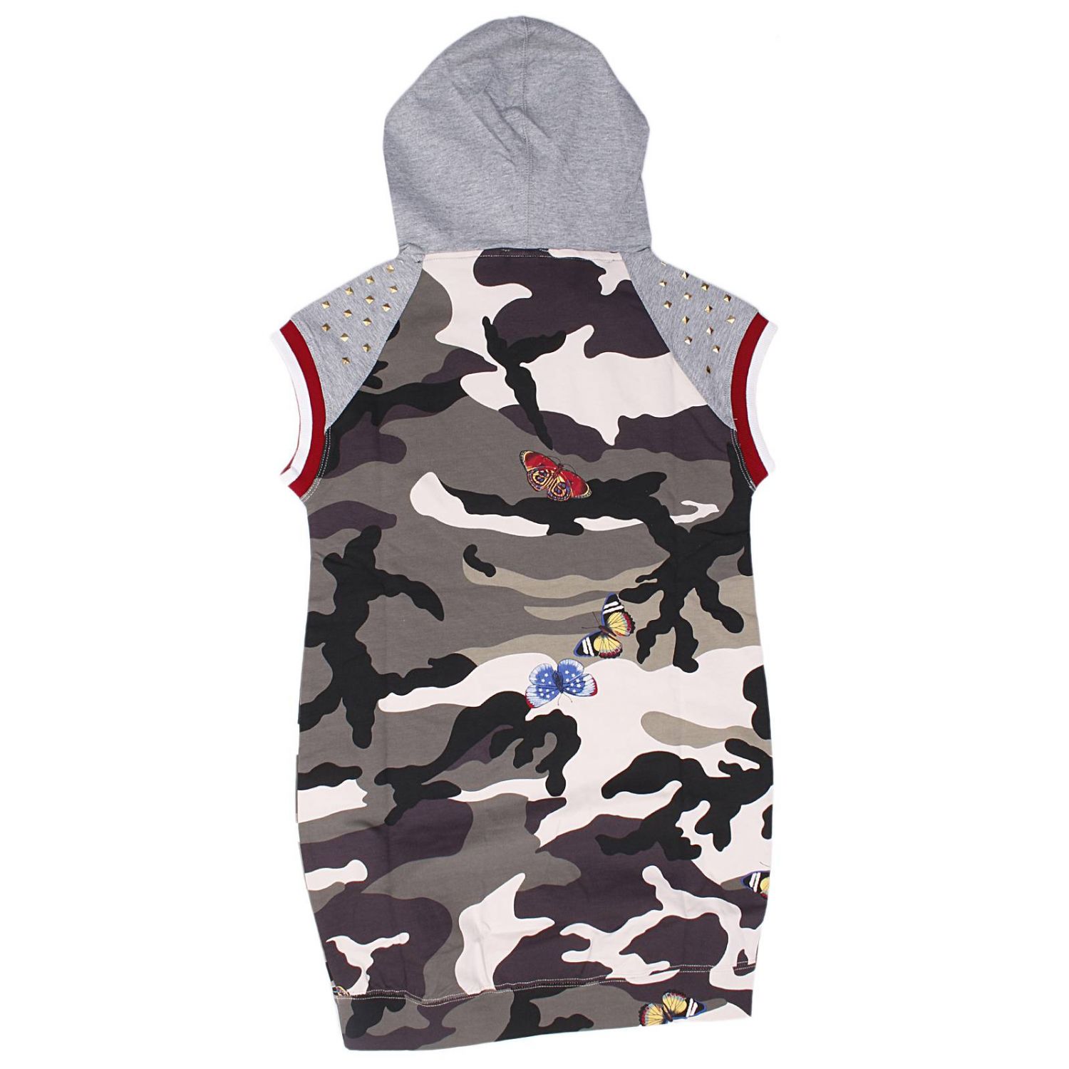 Monnalisa Fun Outlet: MÃ¤dchenkleider Kinder - Military | Kleid Monnalisa  Fun 666901a3 6003 GIGLIO.COM