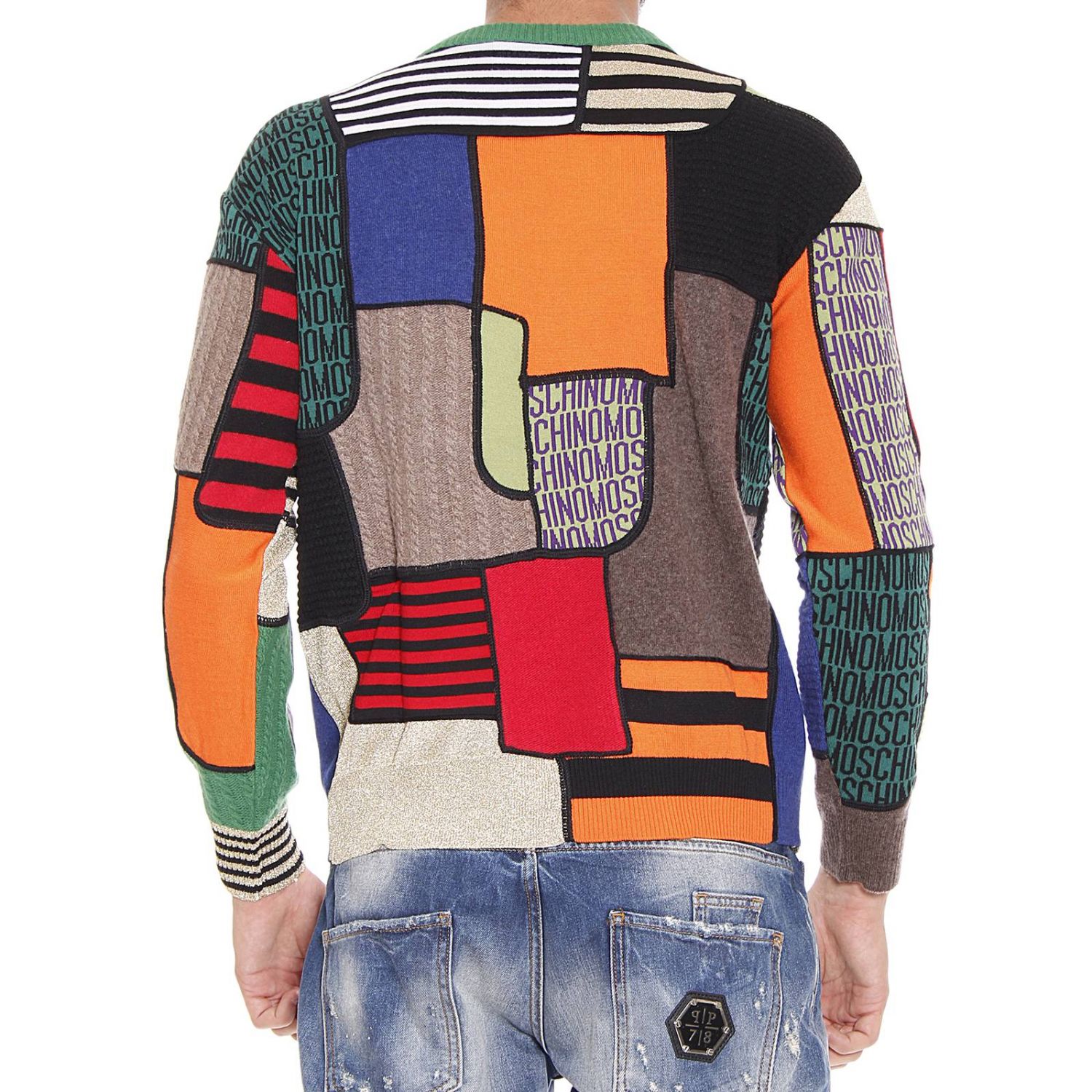 moschino men's sweaters