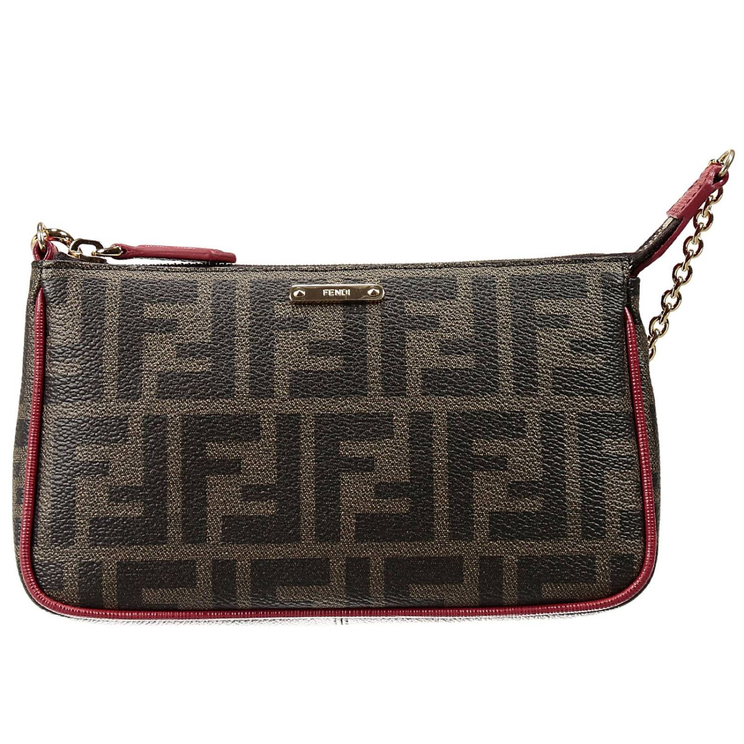 Fendi Outlet: | Mini Bag Fendi Women Coral | Mini Bag Fendi 8m0271 grp ...