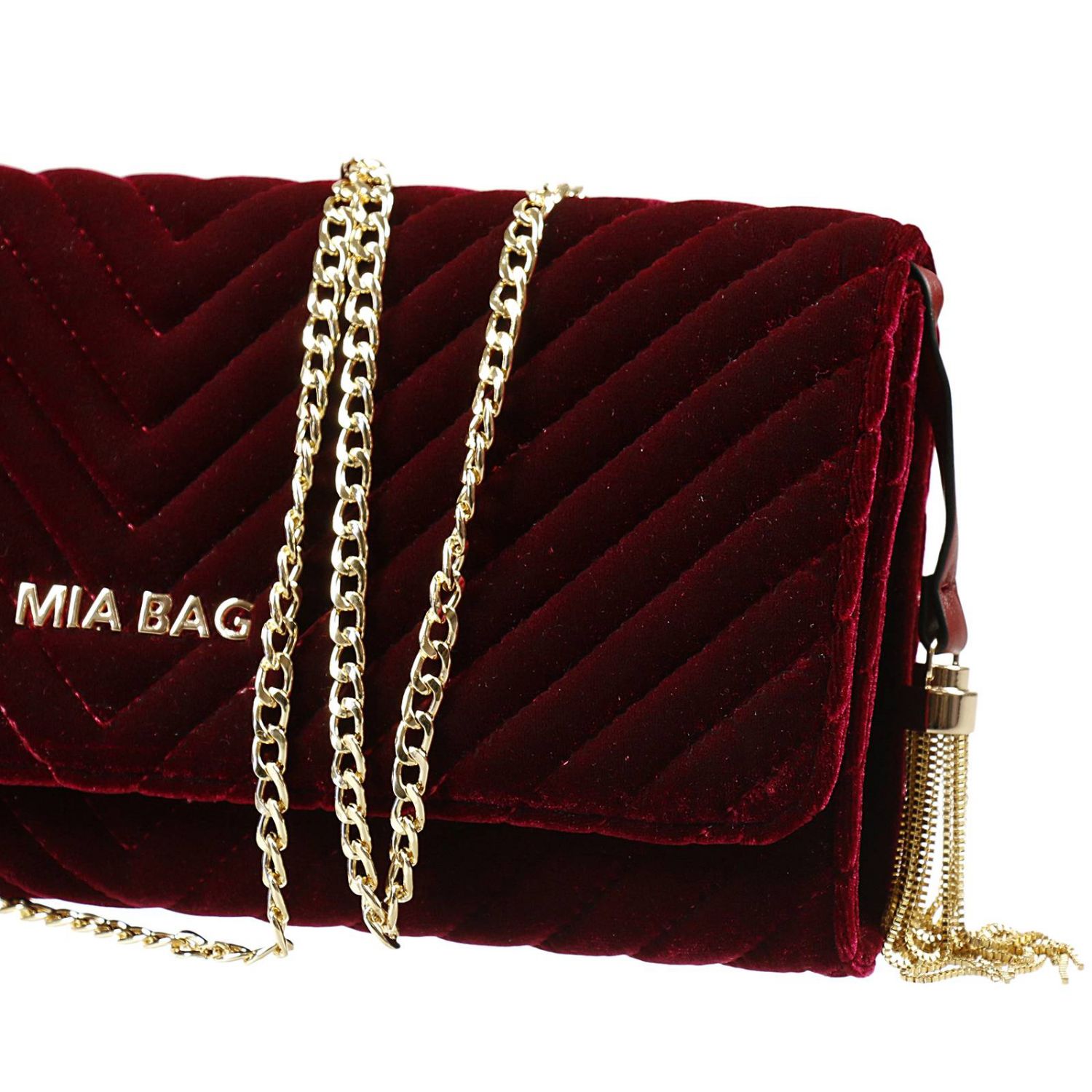 Mia Bag Outlet: | Shoulder Bag Mia Bag Women Burgundy | Shoulder Bag Mia Bag  15442 GIGLIO.COM