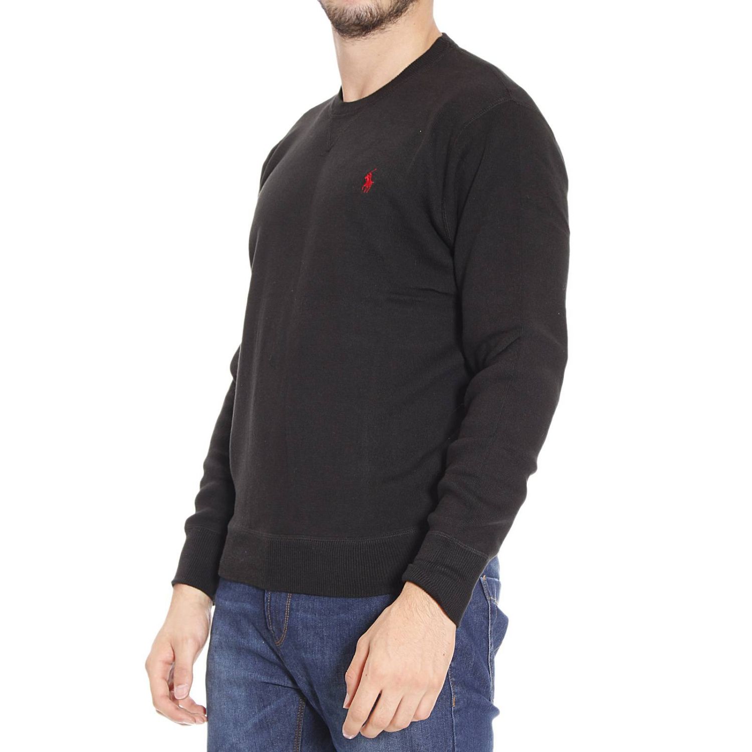 ralph lauren men's crew neck sweater