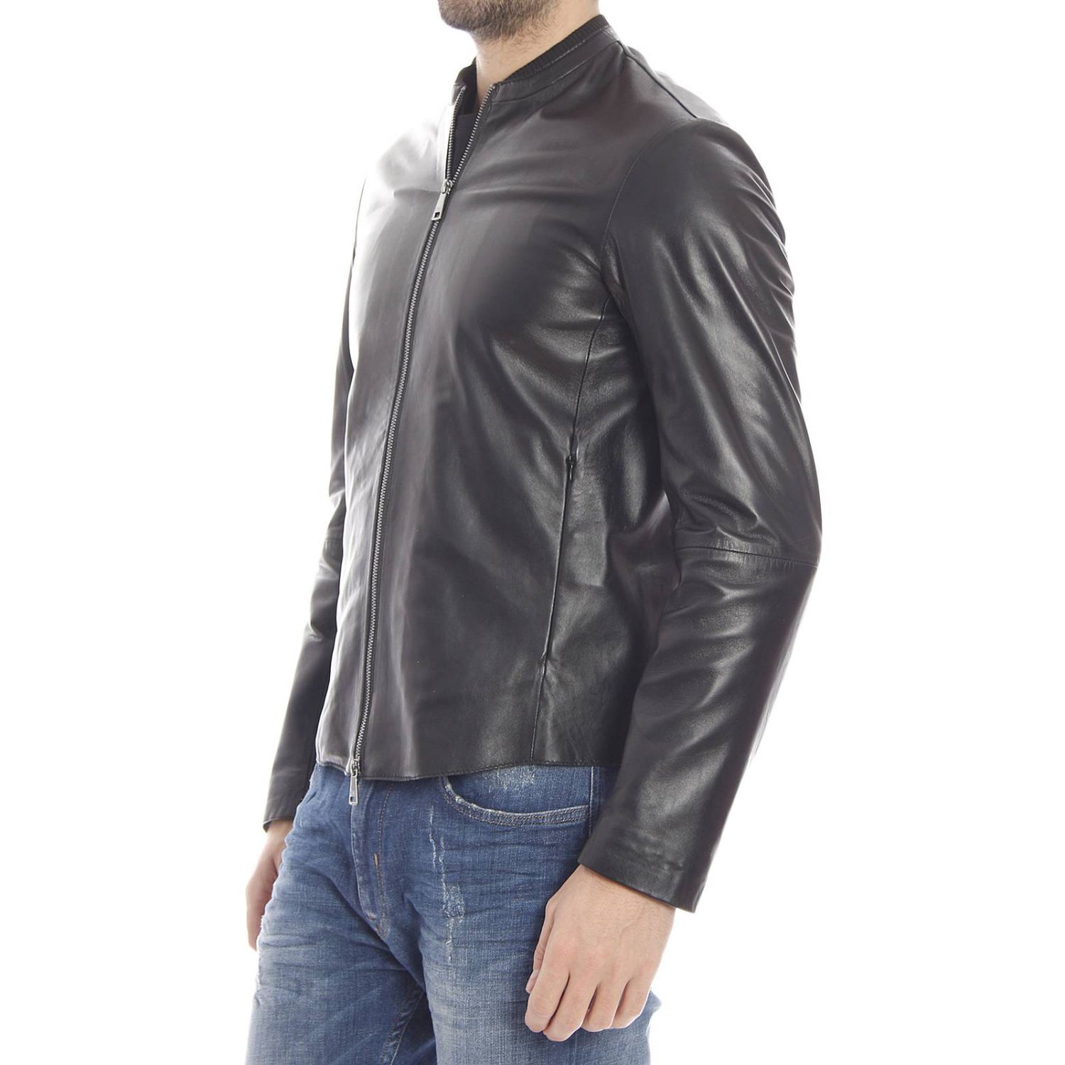 Giubbotti In Pelle Emporio Armani: I migliori prezzi e modelli 2022 su  Stylight