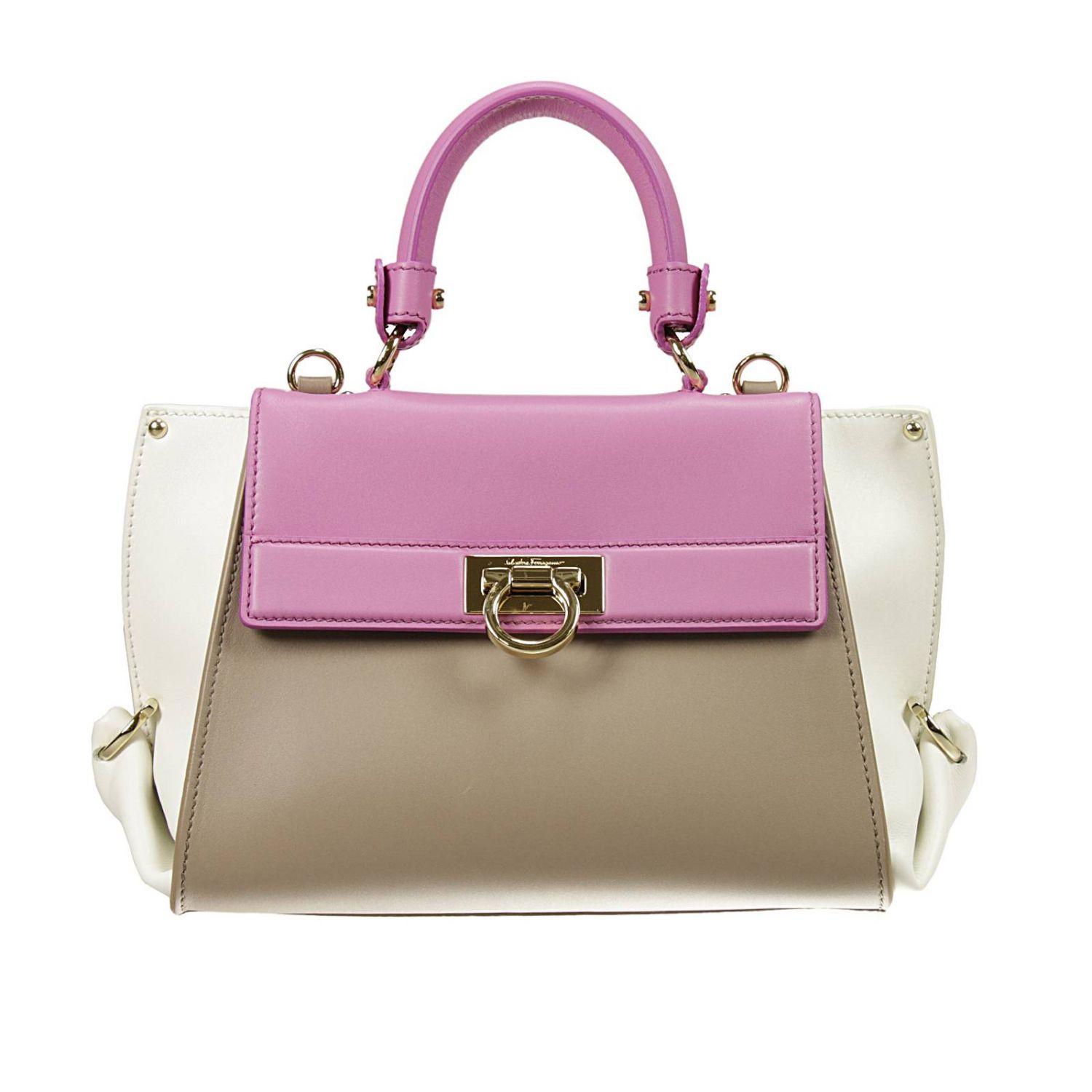 SALVATORE FERRAGAMO: - Pink | Shoulder Bag Salvatore Ferragamo 629131 ...