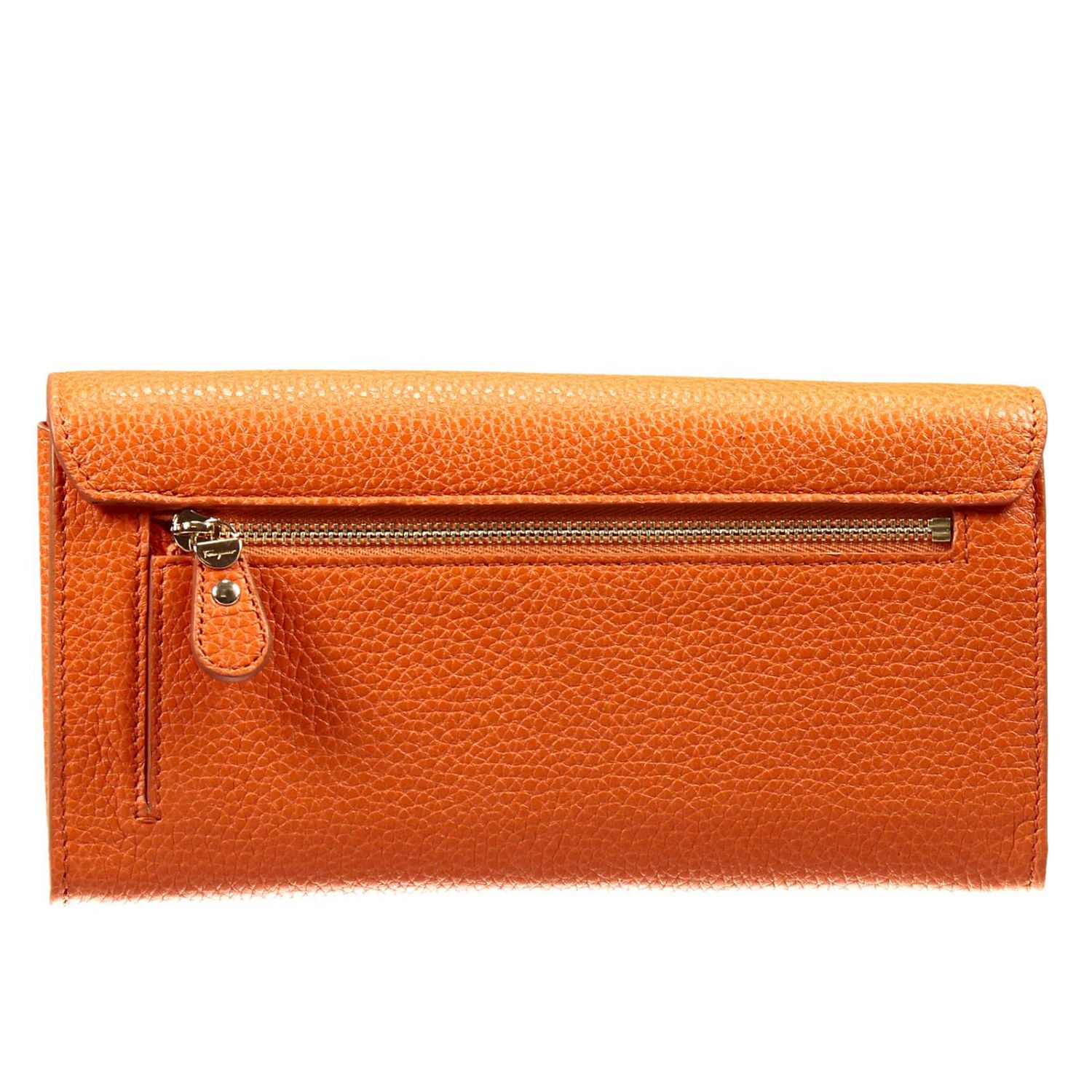 salvatore ferragamo orange bag