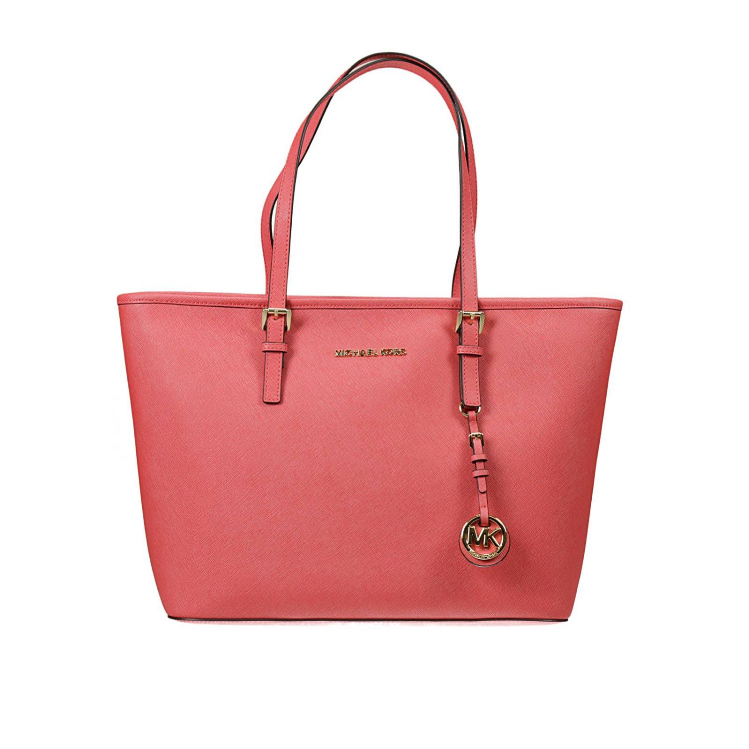 michael kors coral handbag