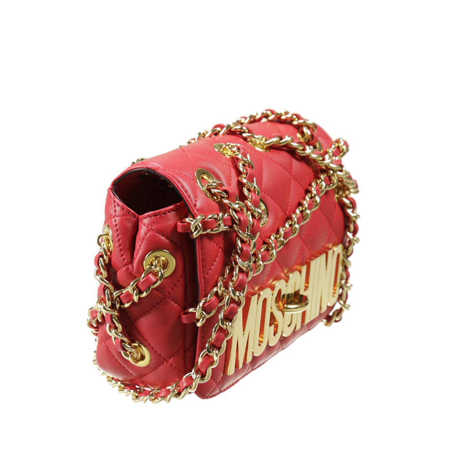 Moschino Couture Outlet: Bolsa Mujer | Bolso De Hombro Moschino Couture  Mujer Rojo | Bolso De Hombro Moschino Couture 7419 8002 GIGLIO.COM
