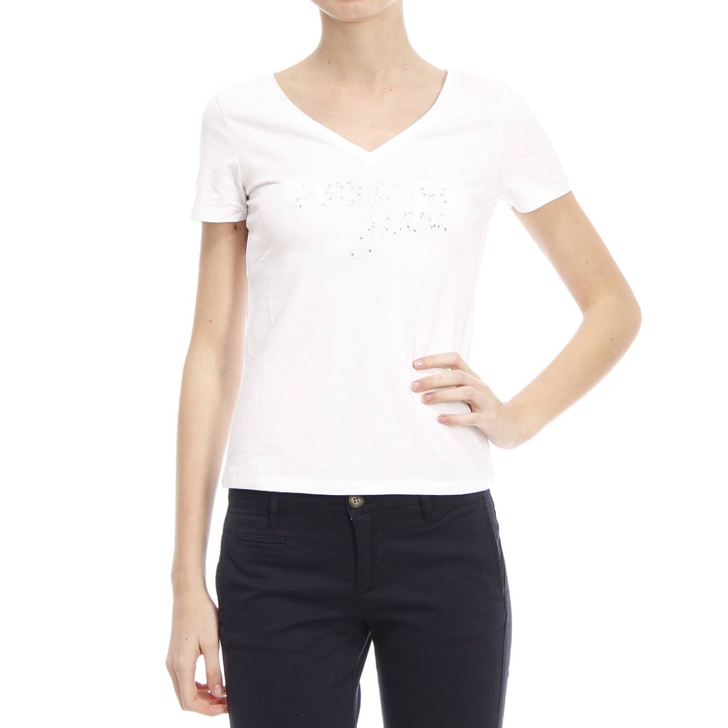 armani jeans t shirt womens