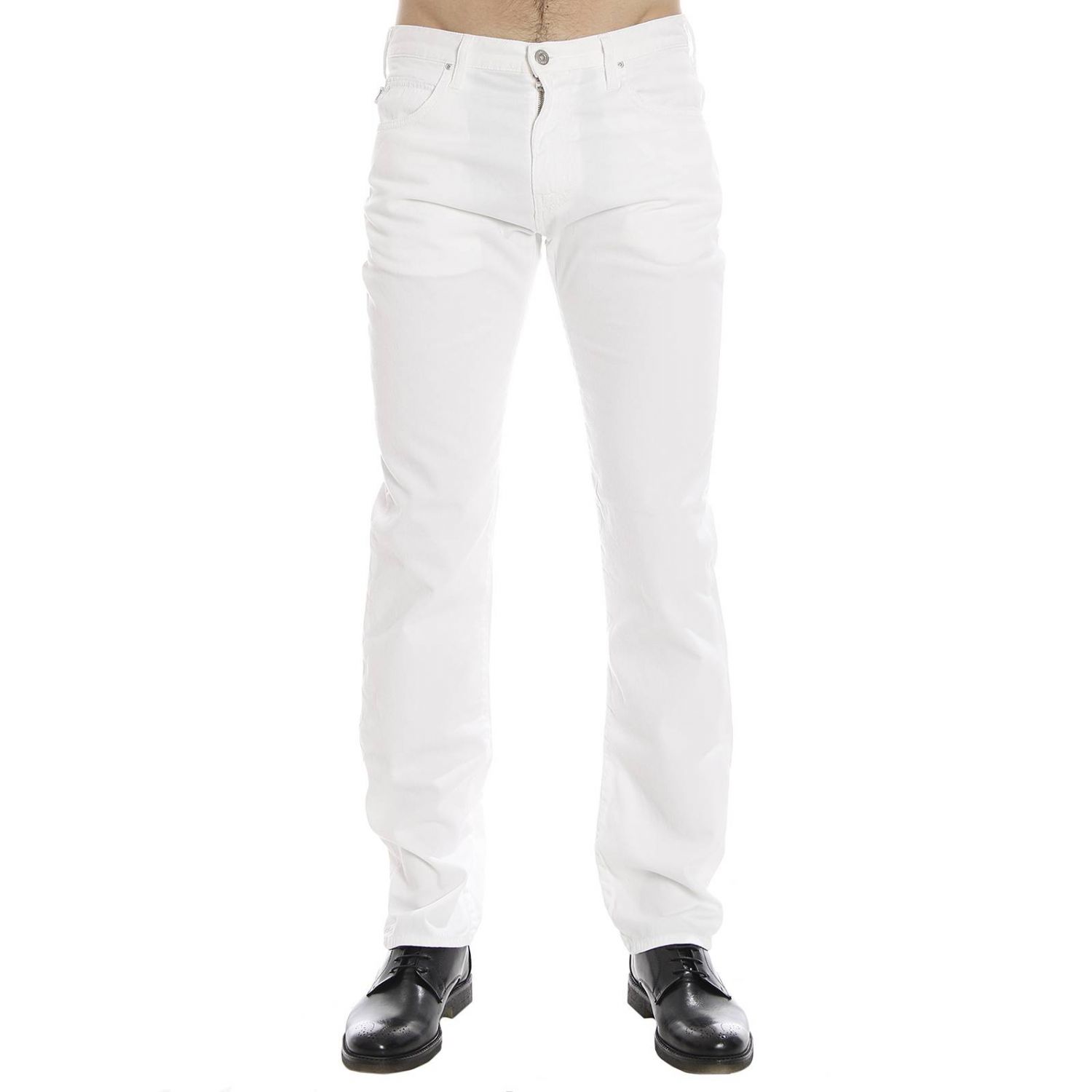 armani white jeans mens