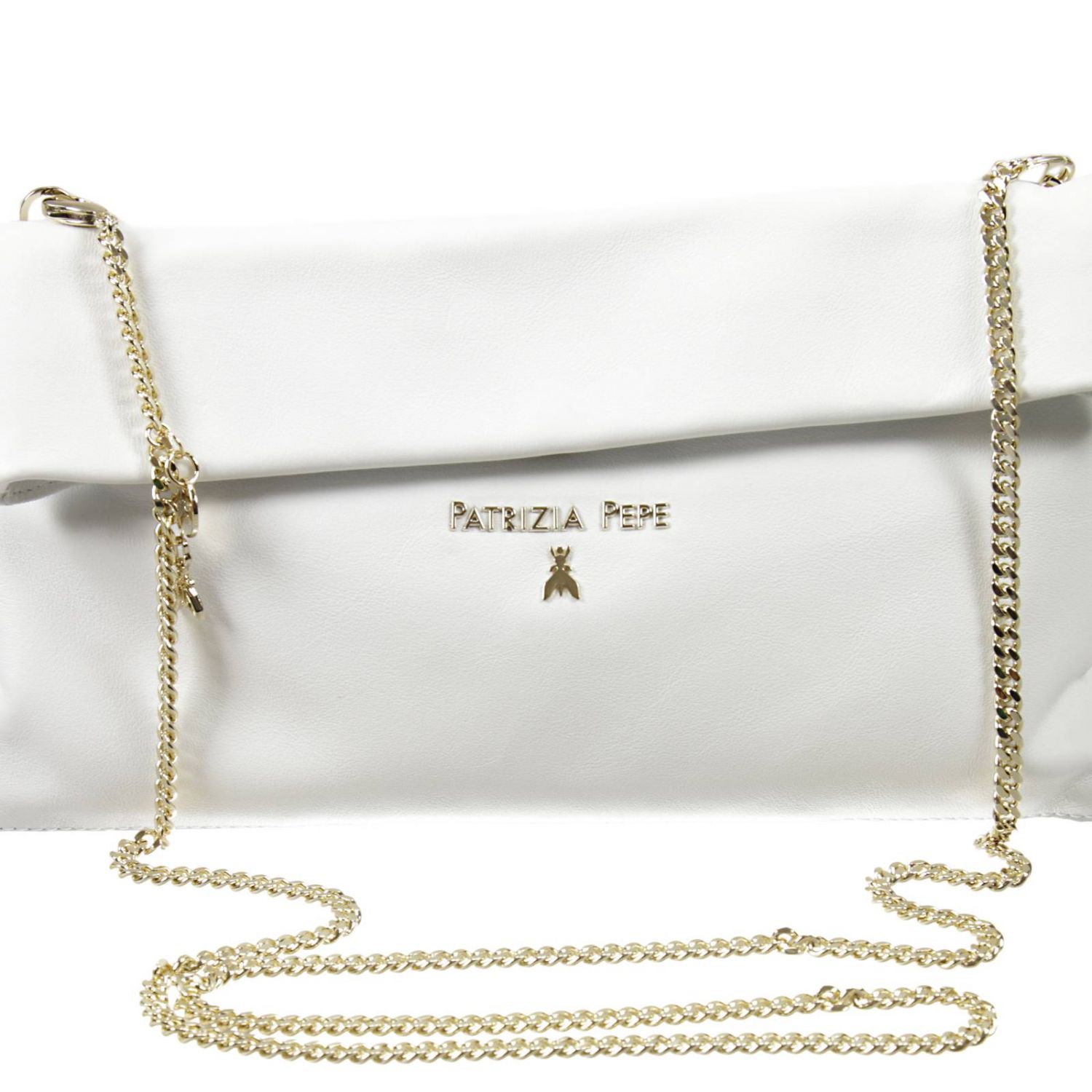 patrizia pepe white bag