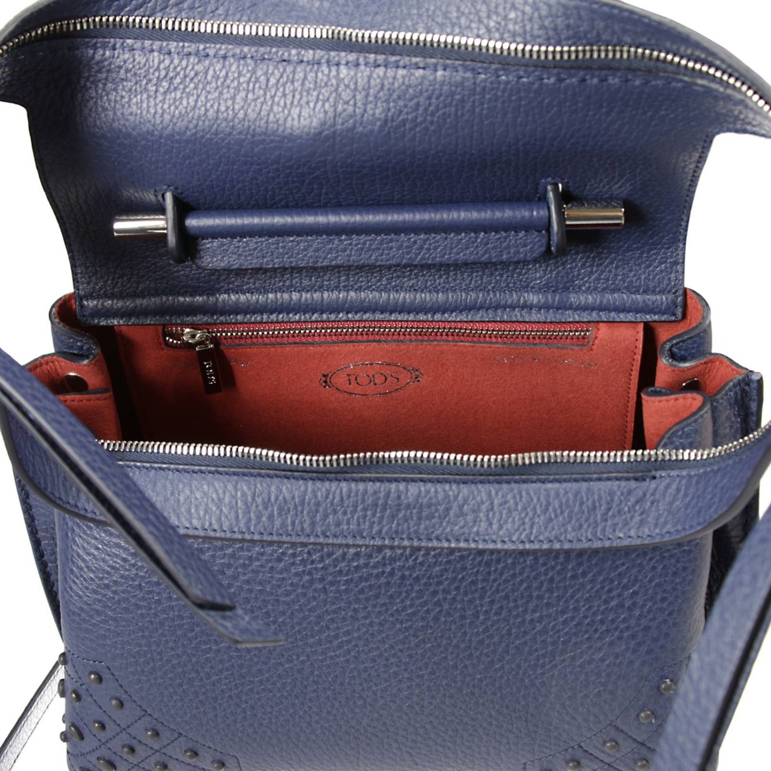 TODS: | Shoulder Bag Tods Women Blue | Shoulder Bag Tods xbwamrj1101 ...