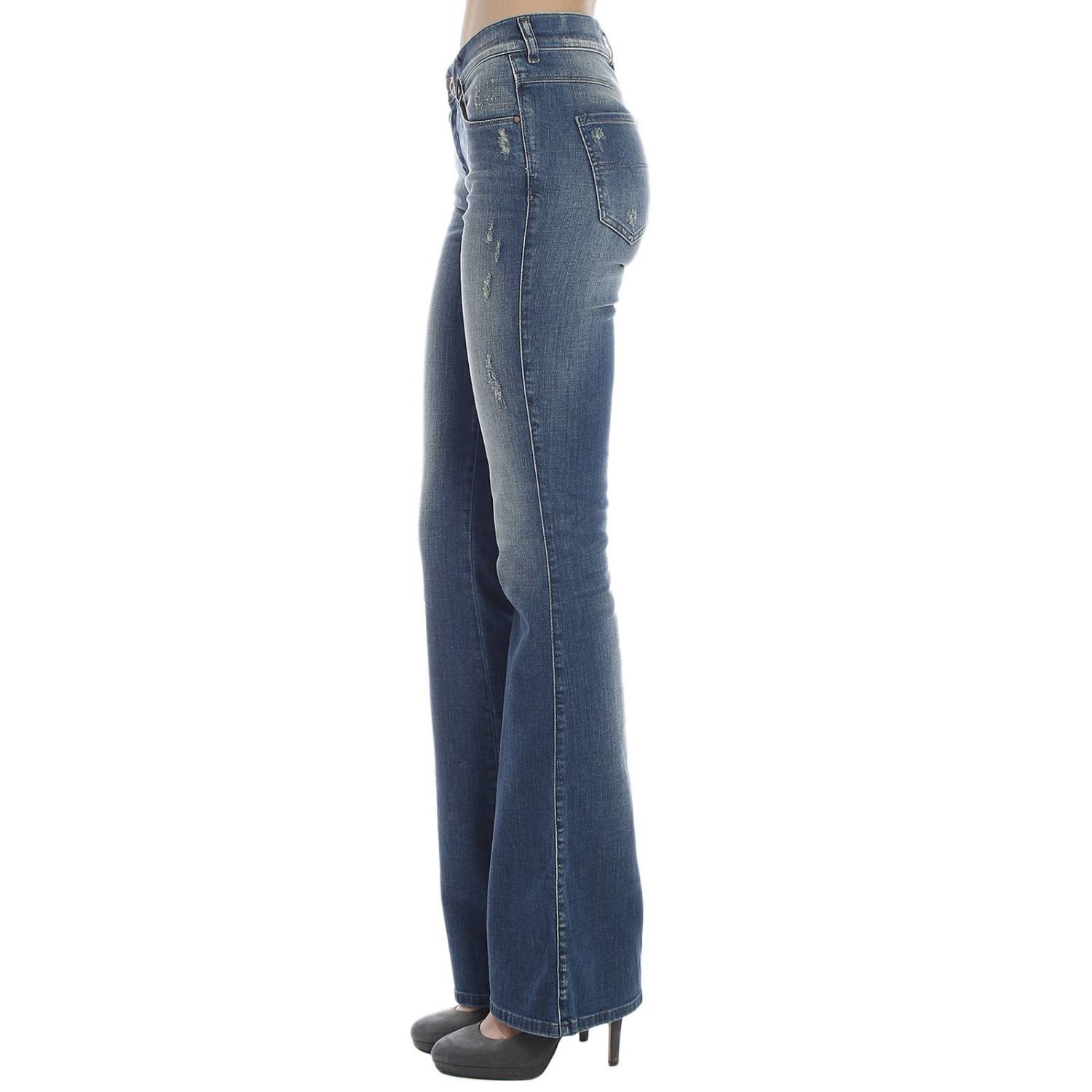 Diesel Outlet: SANDY-B ZAMPA DENIM USED CON MICRO ROTTURE | Jeans Diesel  Donna Denim | Jeans Diesel 00sny4 84bi GIGLIO.COM