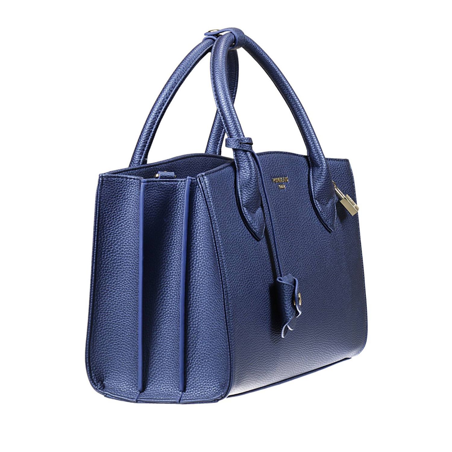 Borse Pomikaki in Tela Blu - 16514429