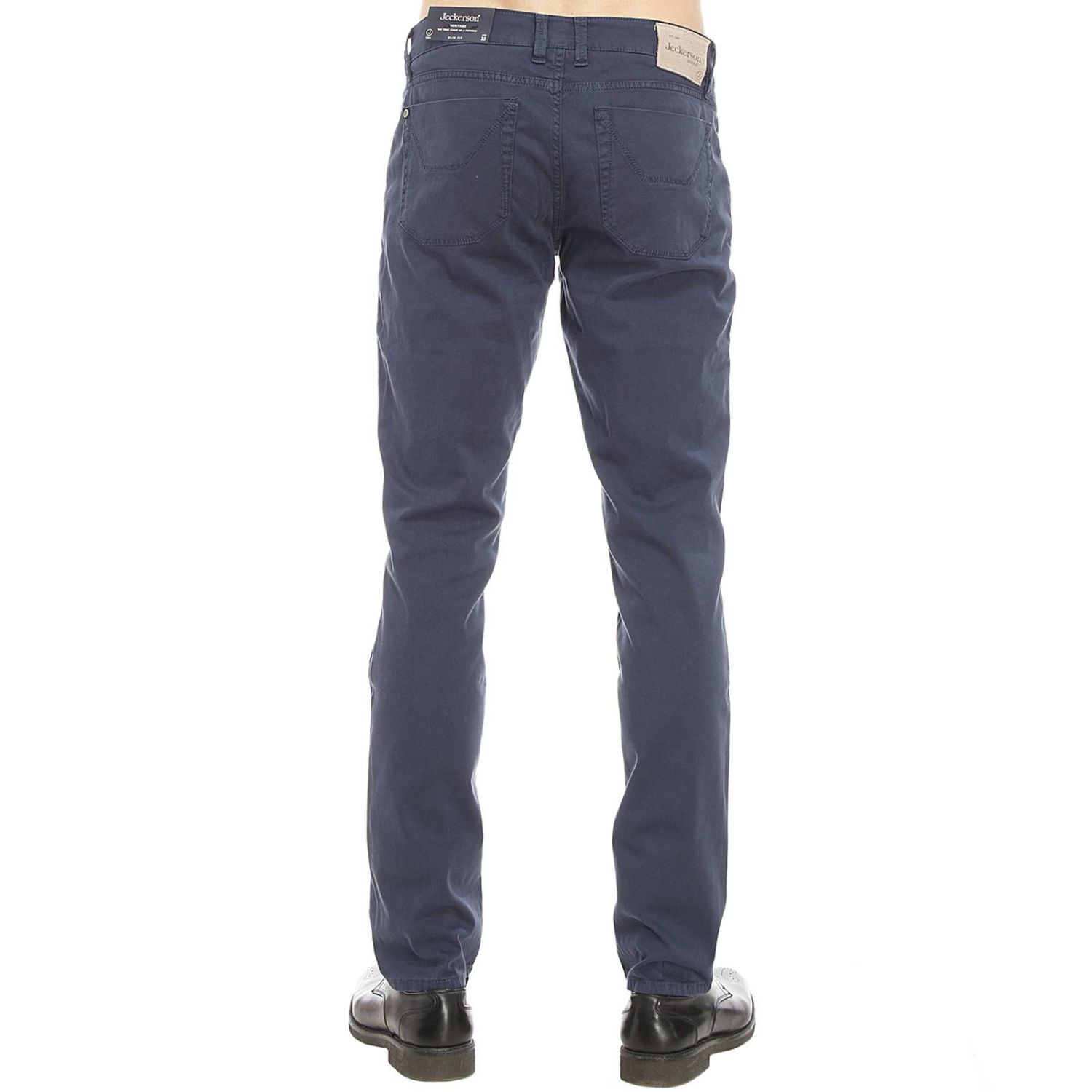 Jeckerson Outlet: JOHNNY NIDO D'APE STRETCH CON TOPPA | Jeans Jeckerson  Uomo Blue | Jeans Jeckerson pa07 st14351 GIGLIO.COM