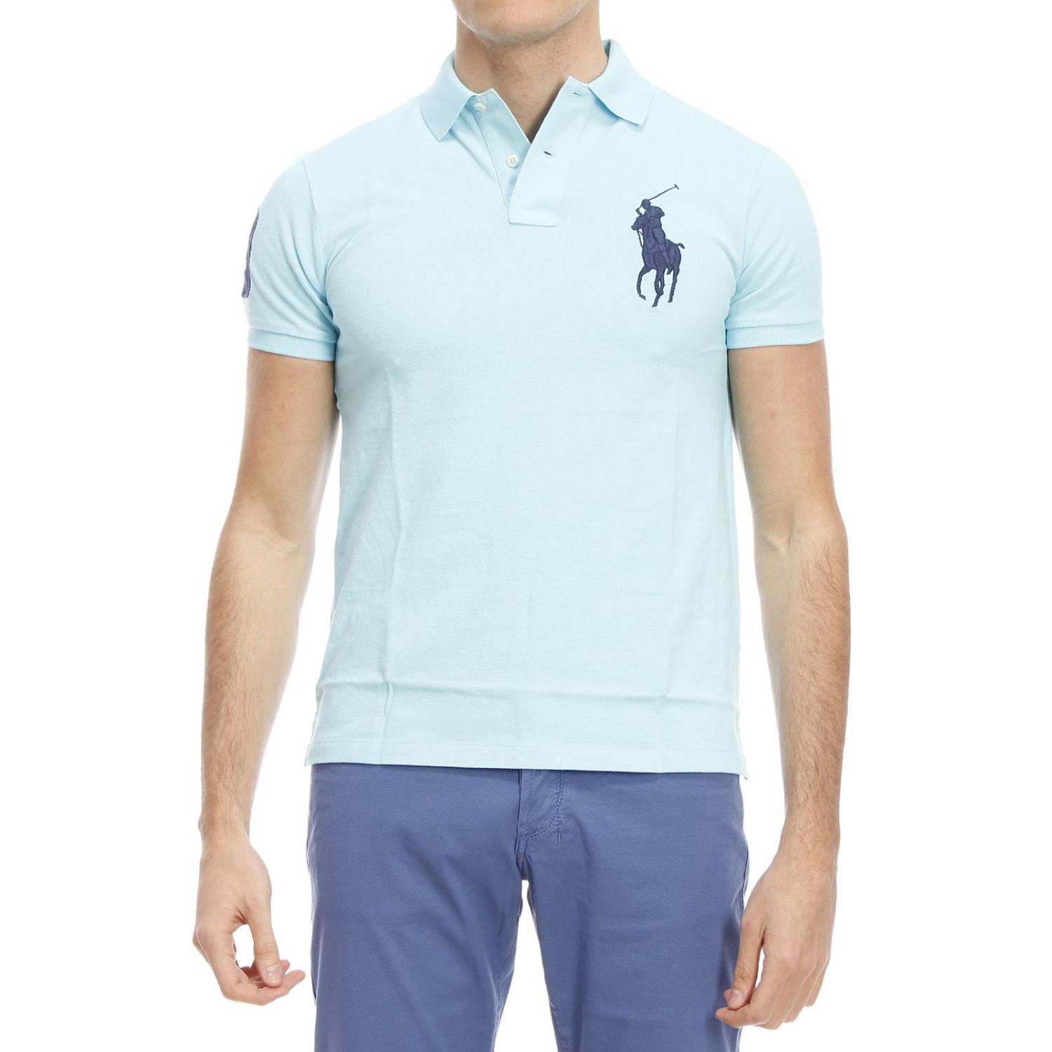 Polo Ralph Lauren Outlet: | T-Shirt Polo Ralph Lauren Men Sky Blue | T ...