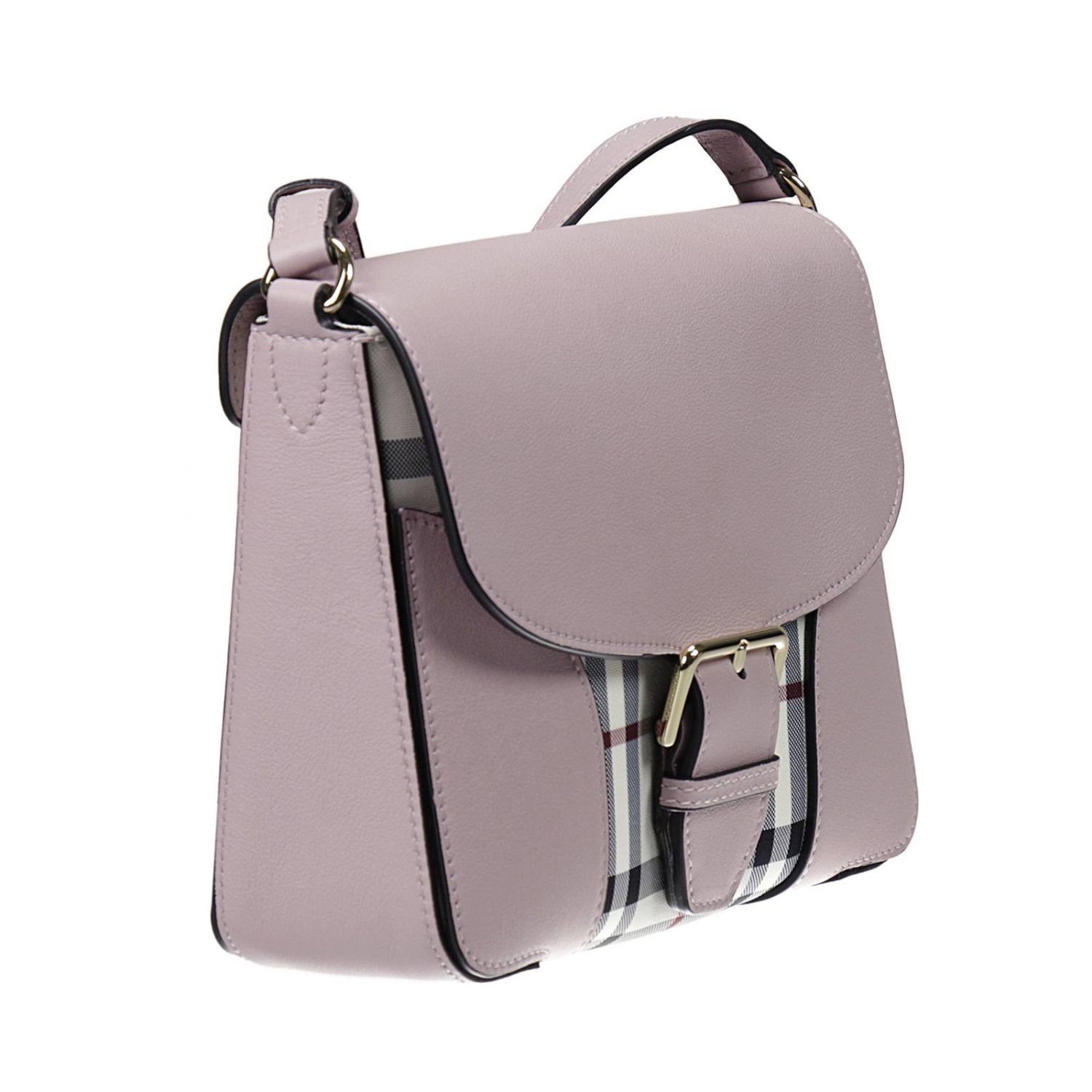 Burberry Outlet Shoulder Bag Burberry Women Pink Shoulder Bag