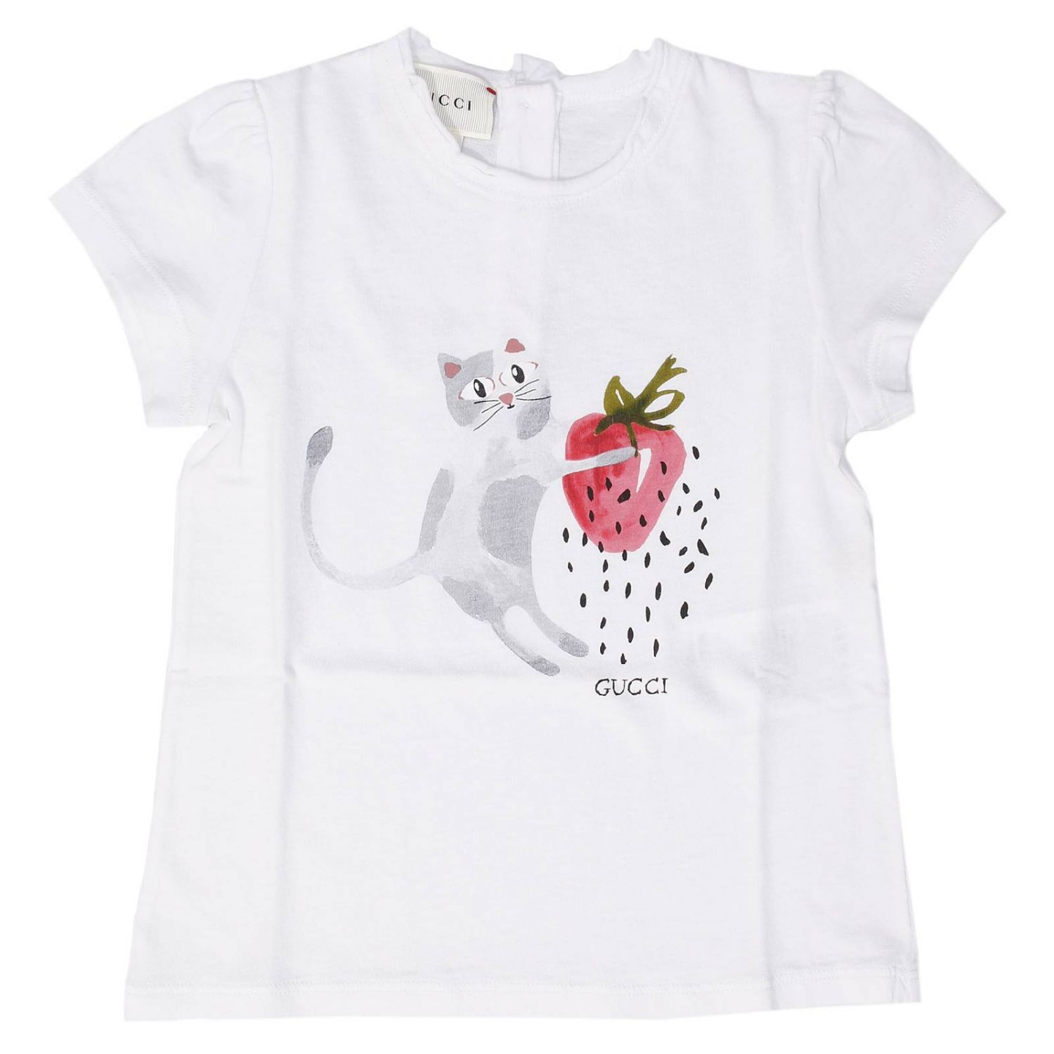 Gucci Outlet: | T-Shirt Gucci Kids White | T-Shirt Gucci 411499 x3d01 ...