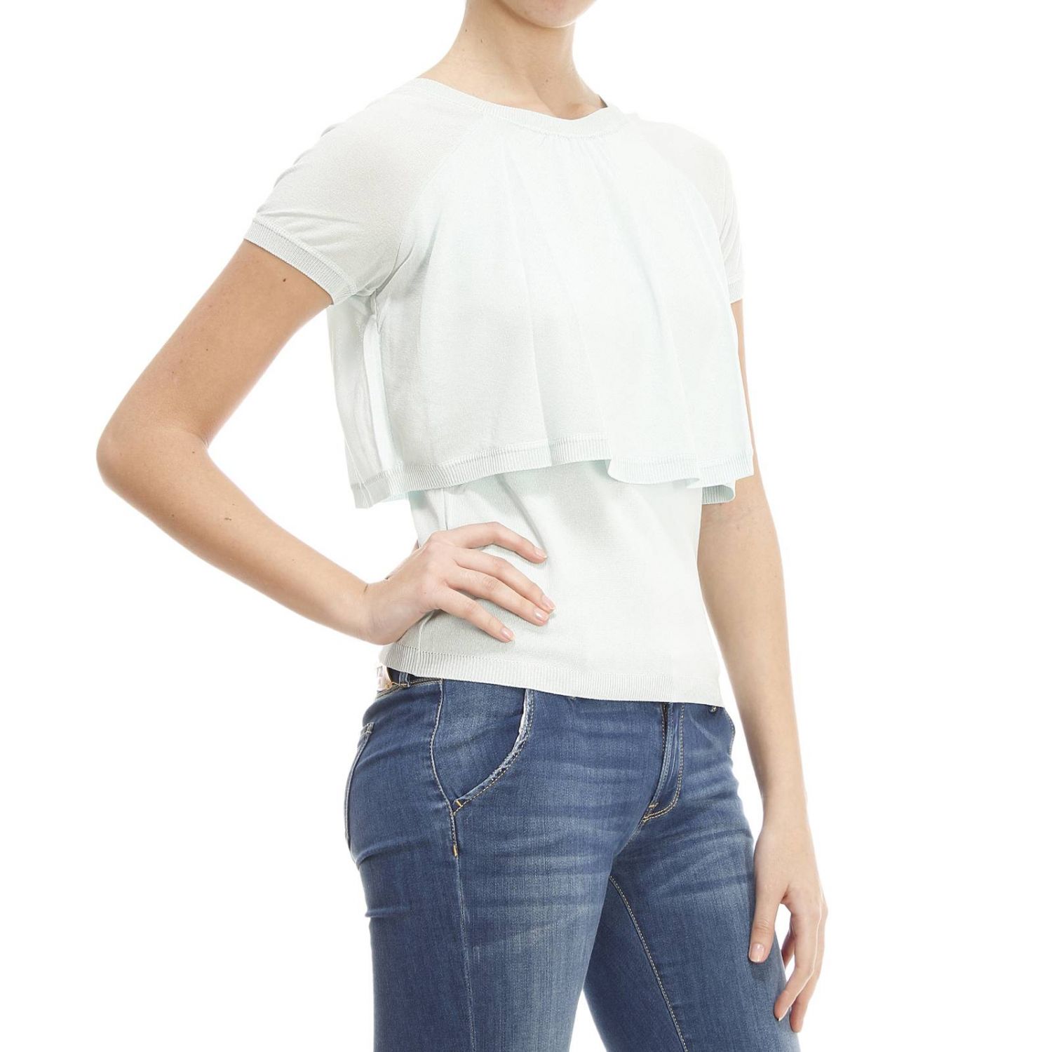 Genny Outlet: - Verde | Maglia Genny b4anb834 57024 GIGLIO.COM