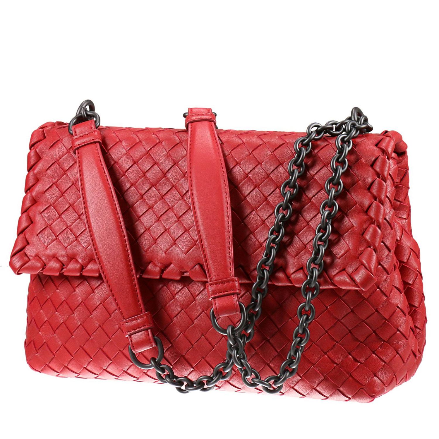 womens red shoulder bag